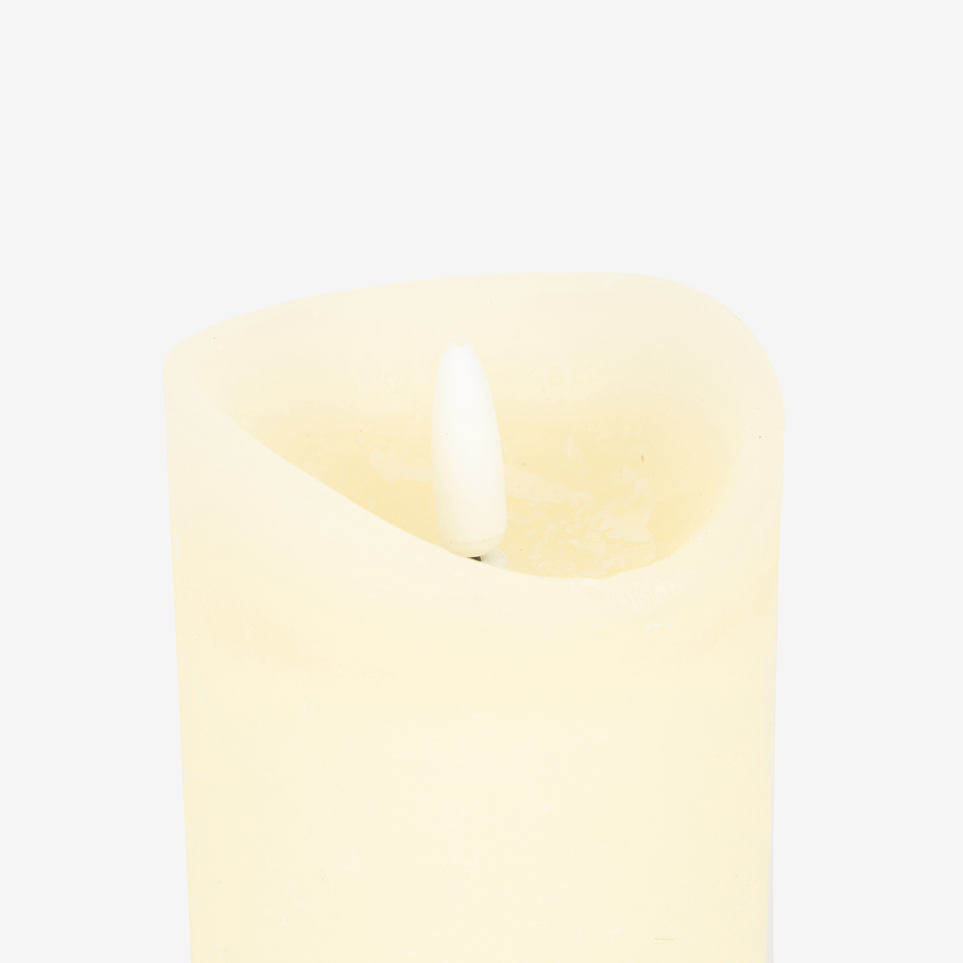 Vela LED crema 7x10cm