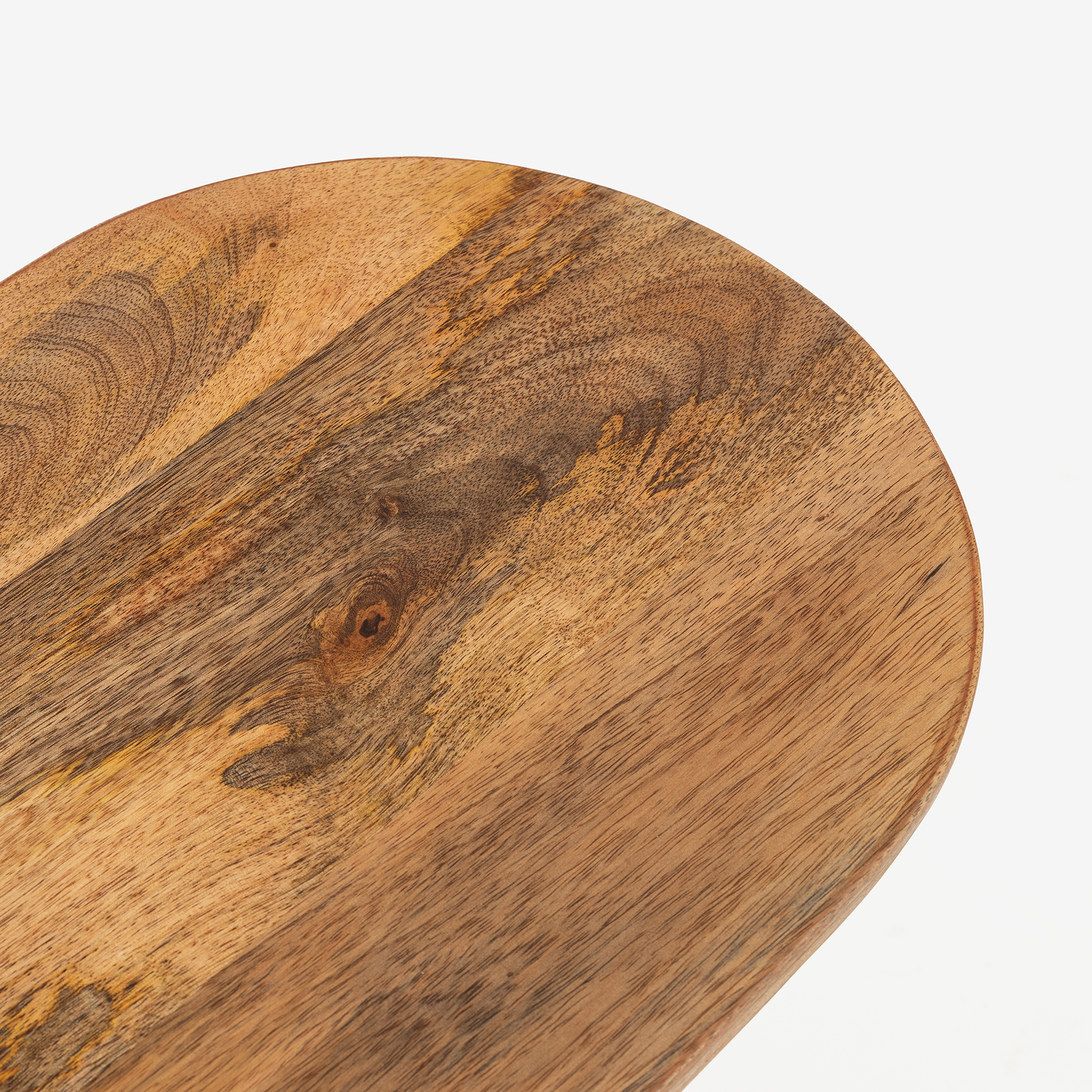 Set de 2 mesas de madera de mango Clau&Chloe