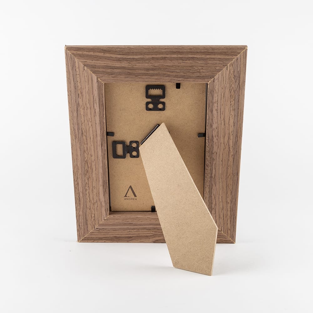 Marco de fotos madera oscura 10x15cm