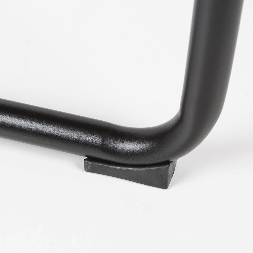 Silla de comedor de terciopelo amarillo Natalia 46x59x86cm