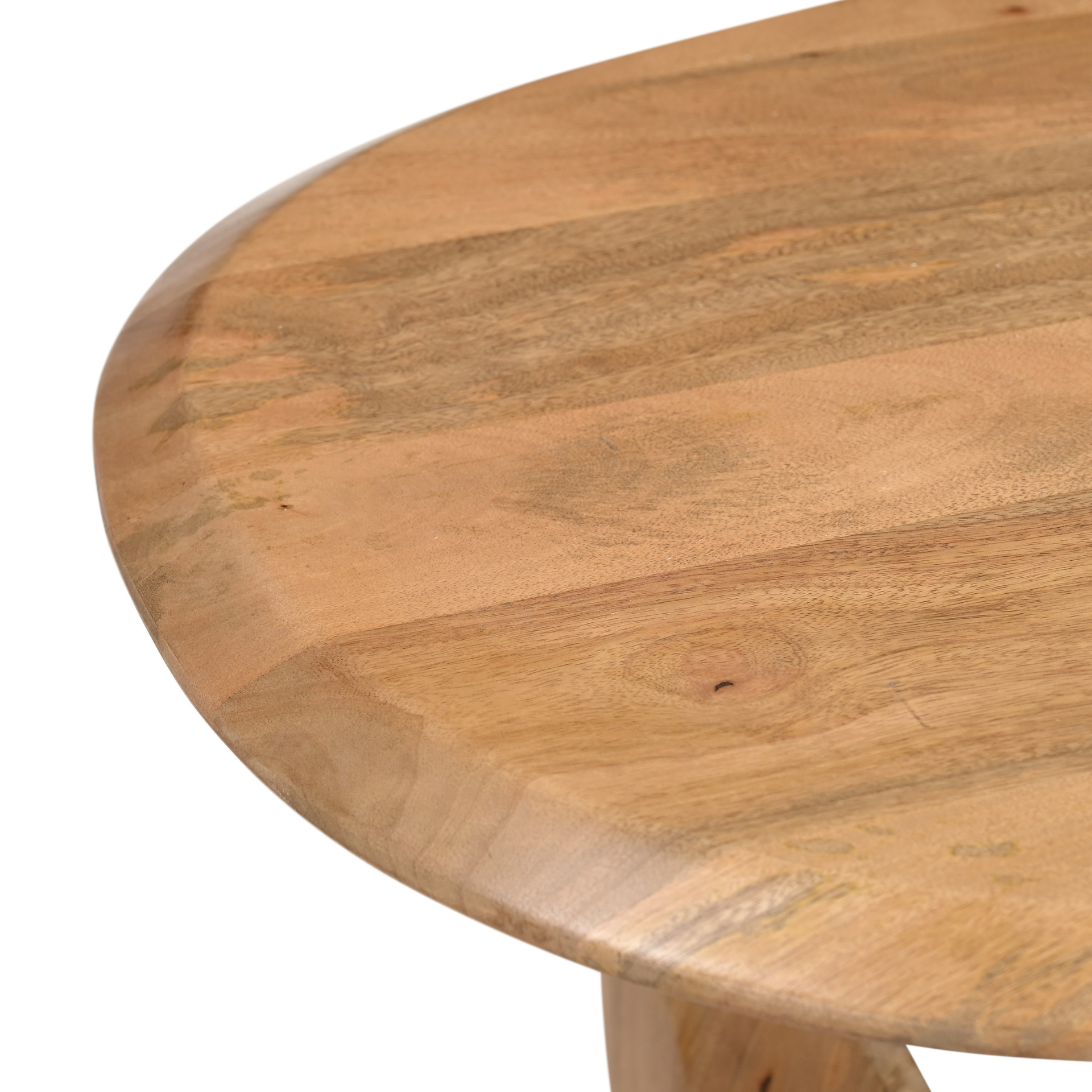 Mesa de centro de madera de mango Aero 120x70x48cm Clau&Chloe