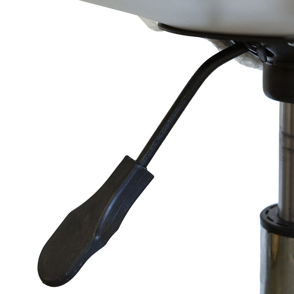 Silla de oficina blanca Tulip 48x55x82cm