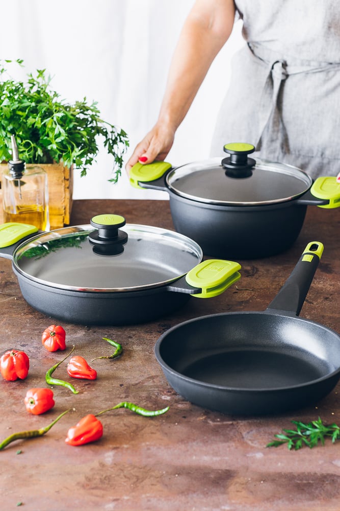 Cacerola baja de aluminio Foodie de Bra &Oslash;28cm