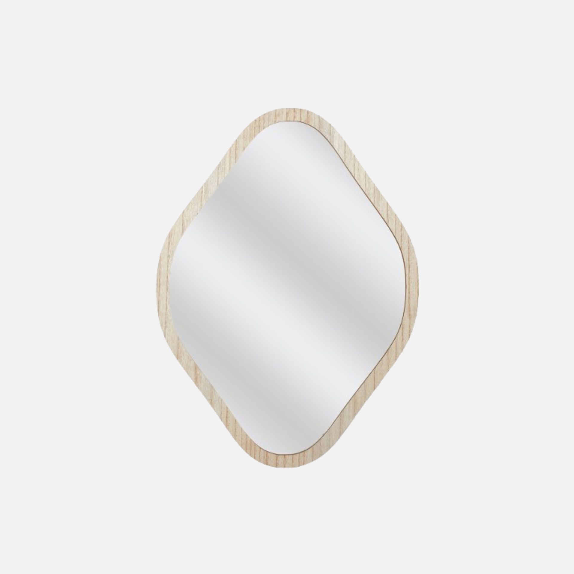 Espejo de pared con marco de madera 40x60cm