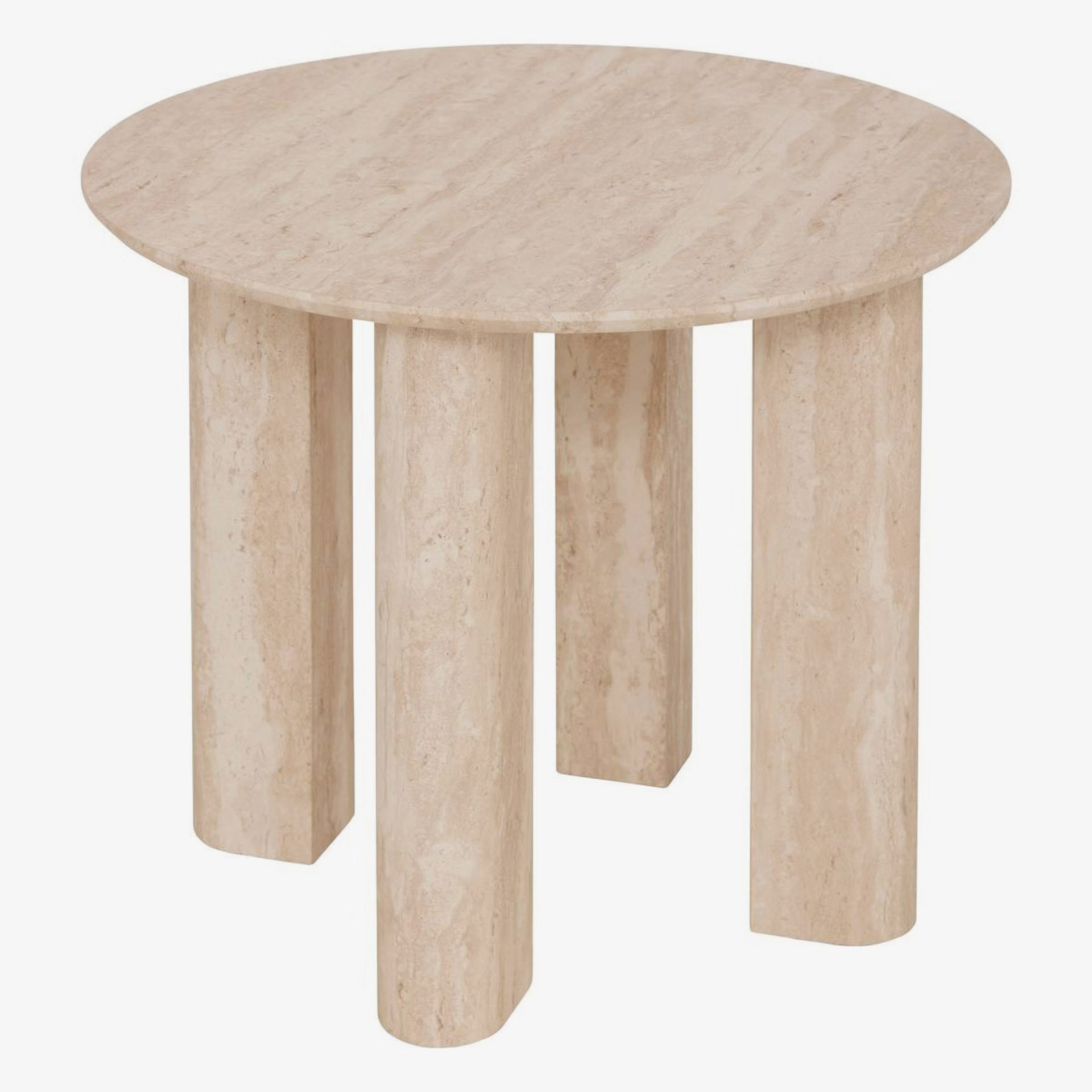 Mesa auxiliar de madera Elva &Oslash;50cm 