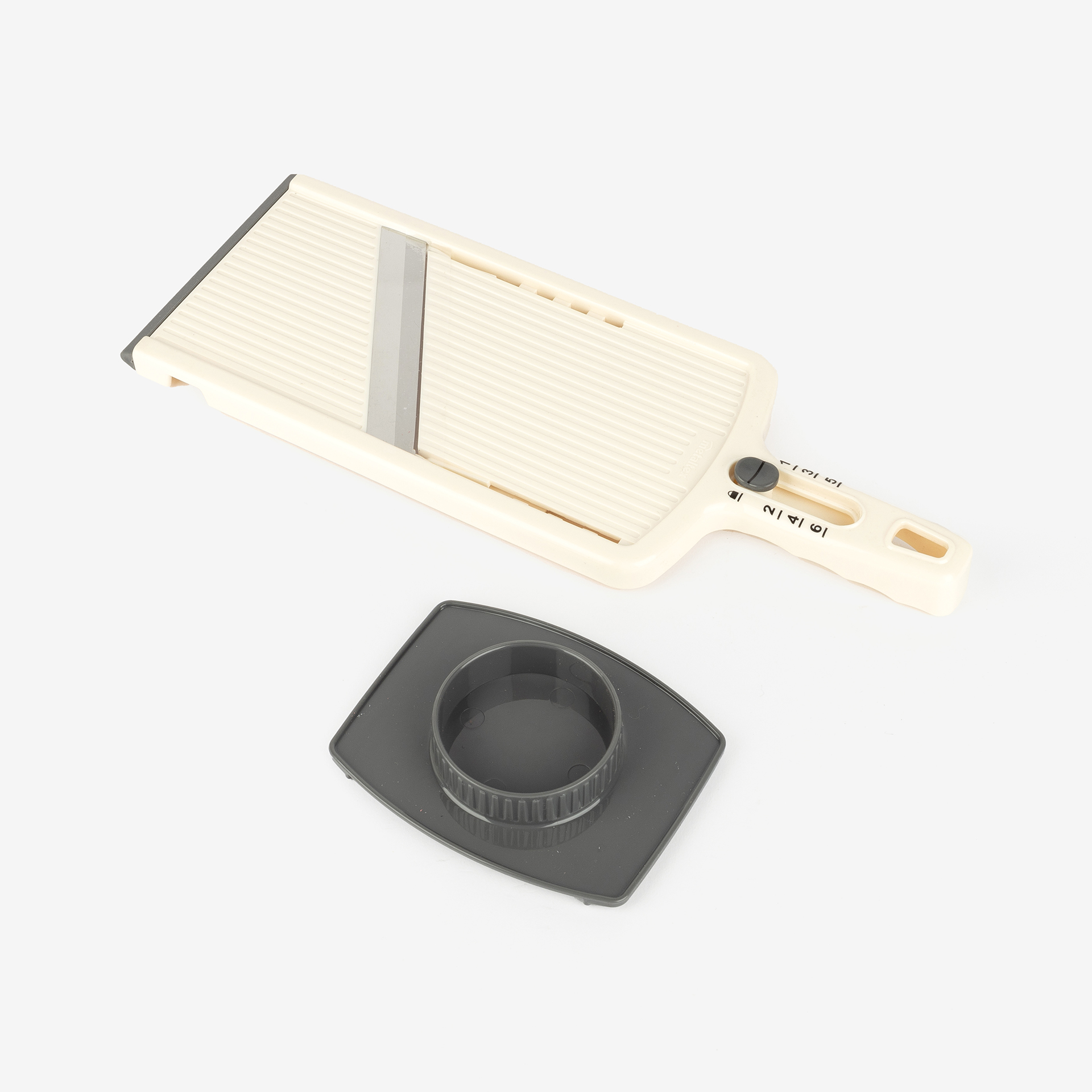 Mandolina ajustable con mango 31x11x5cm