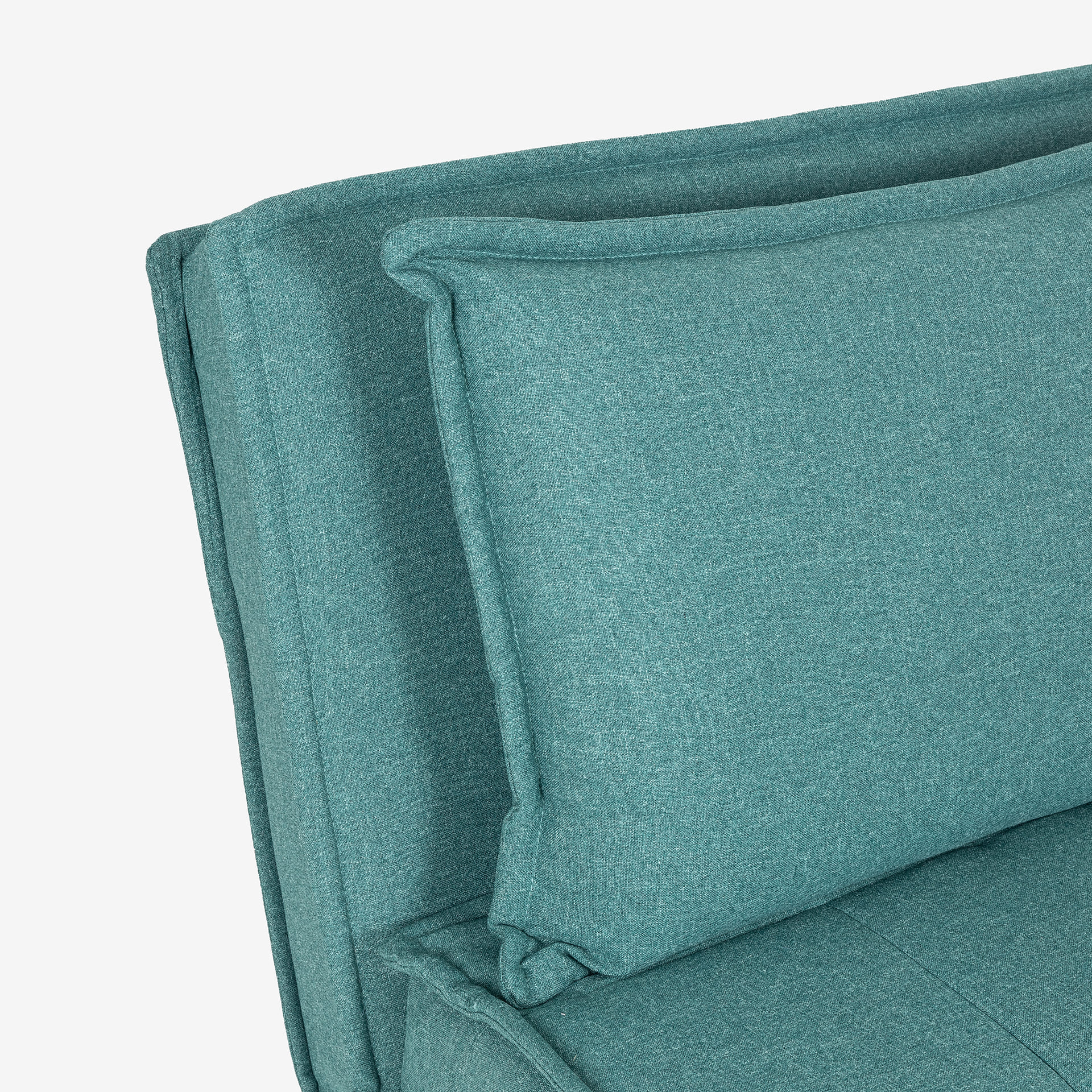 Sofá cama individual verde Luca 104x92x84cm