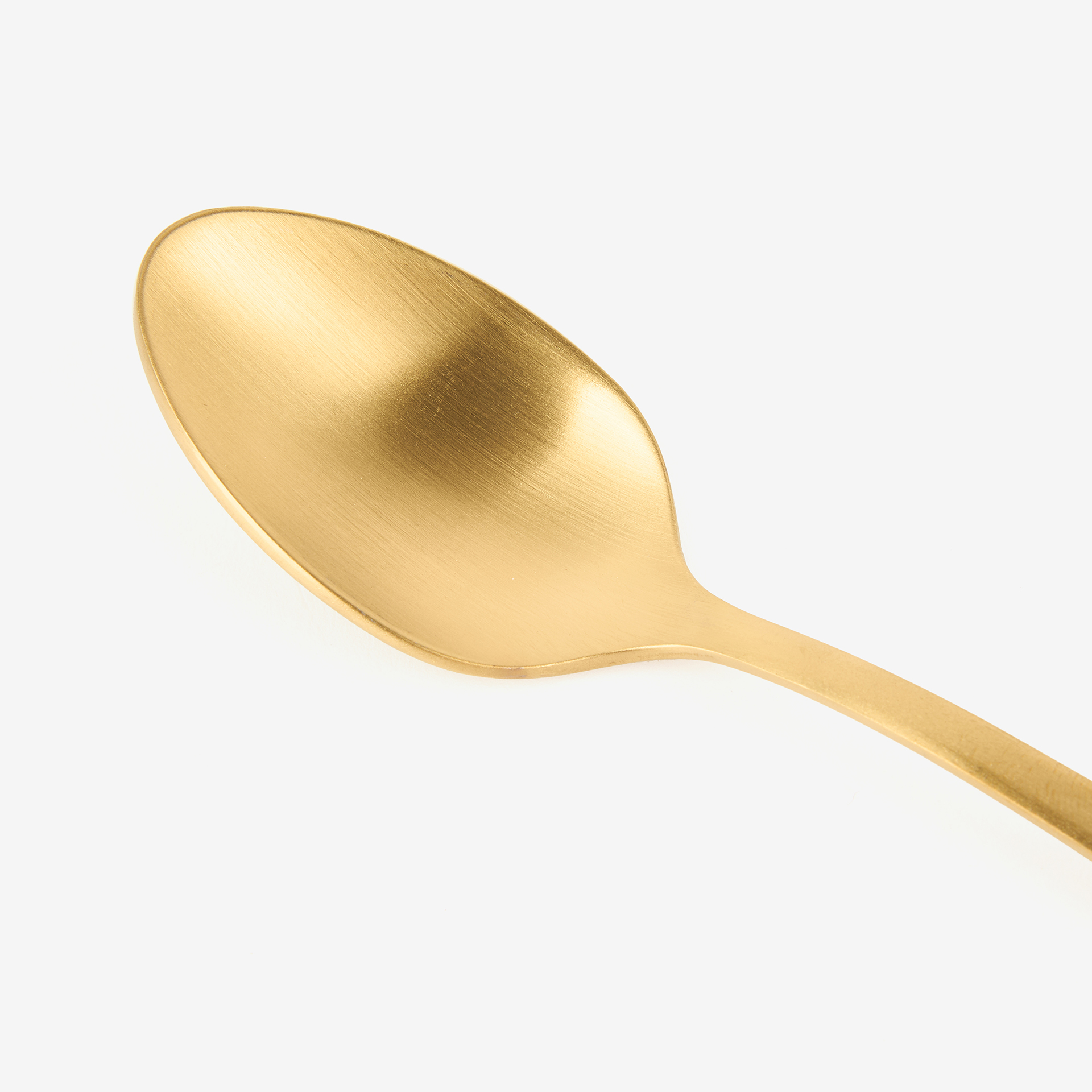 Cuchara de café de acero inoxidable dorado Kipla