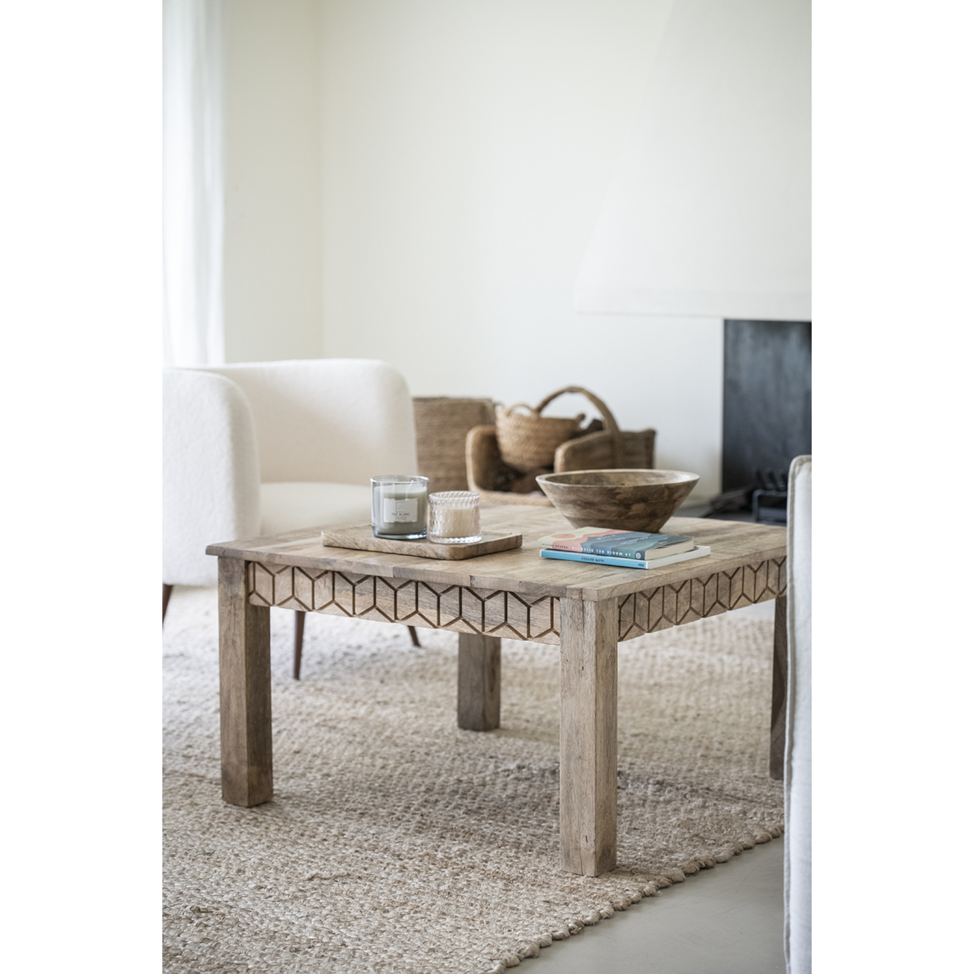 Alfombra de yute natural Rodas 230x160cm