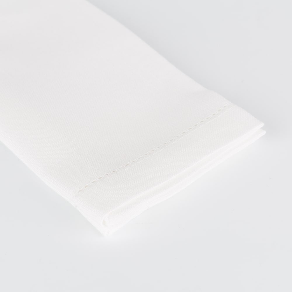 Servilleta de tela básica color blanco 45x45cm
