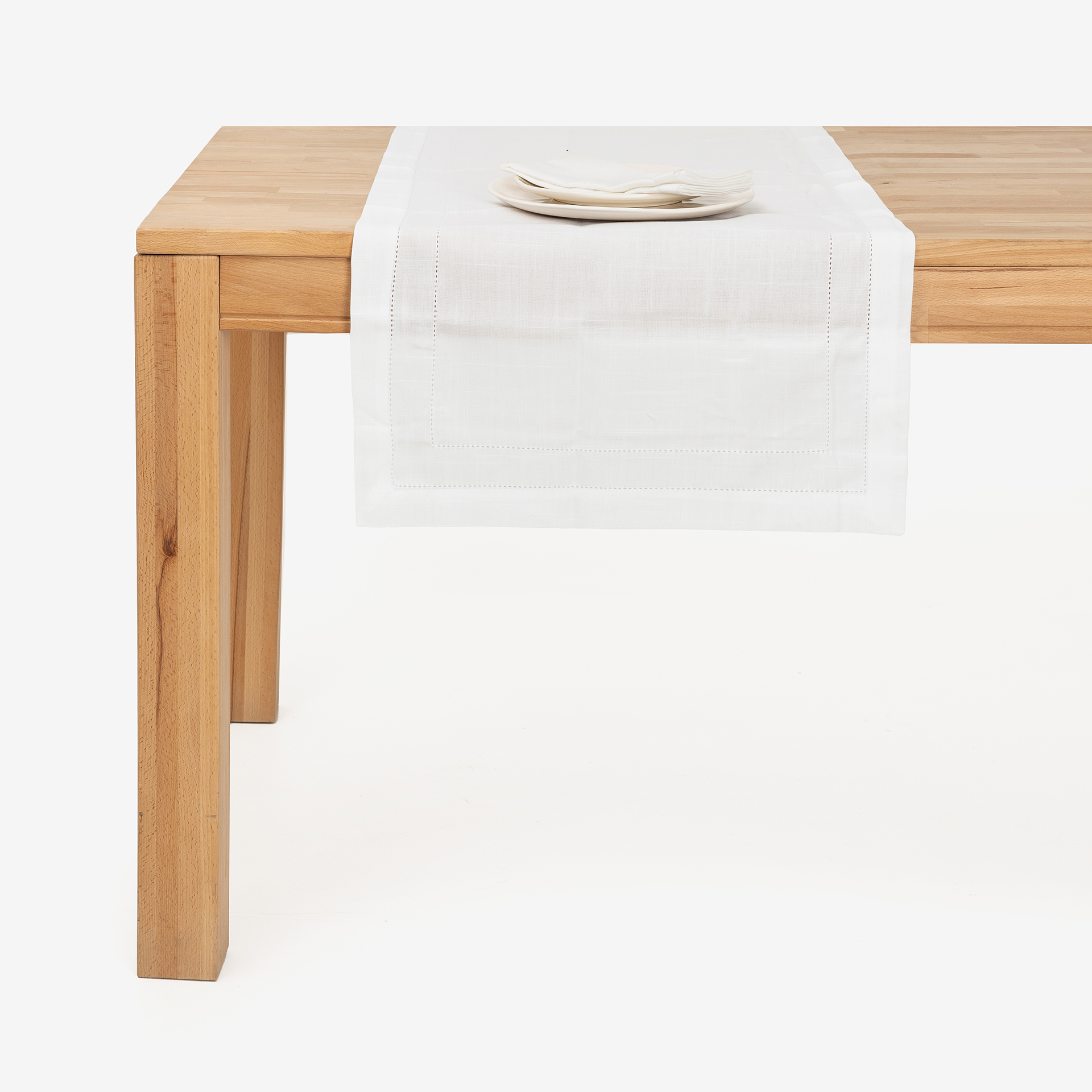 Camino de mesa blanco Basic 50x140cm