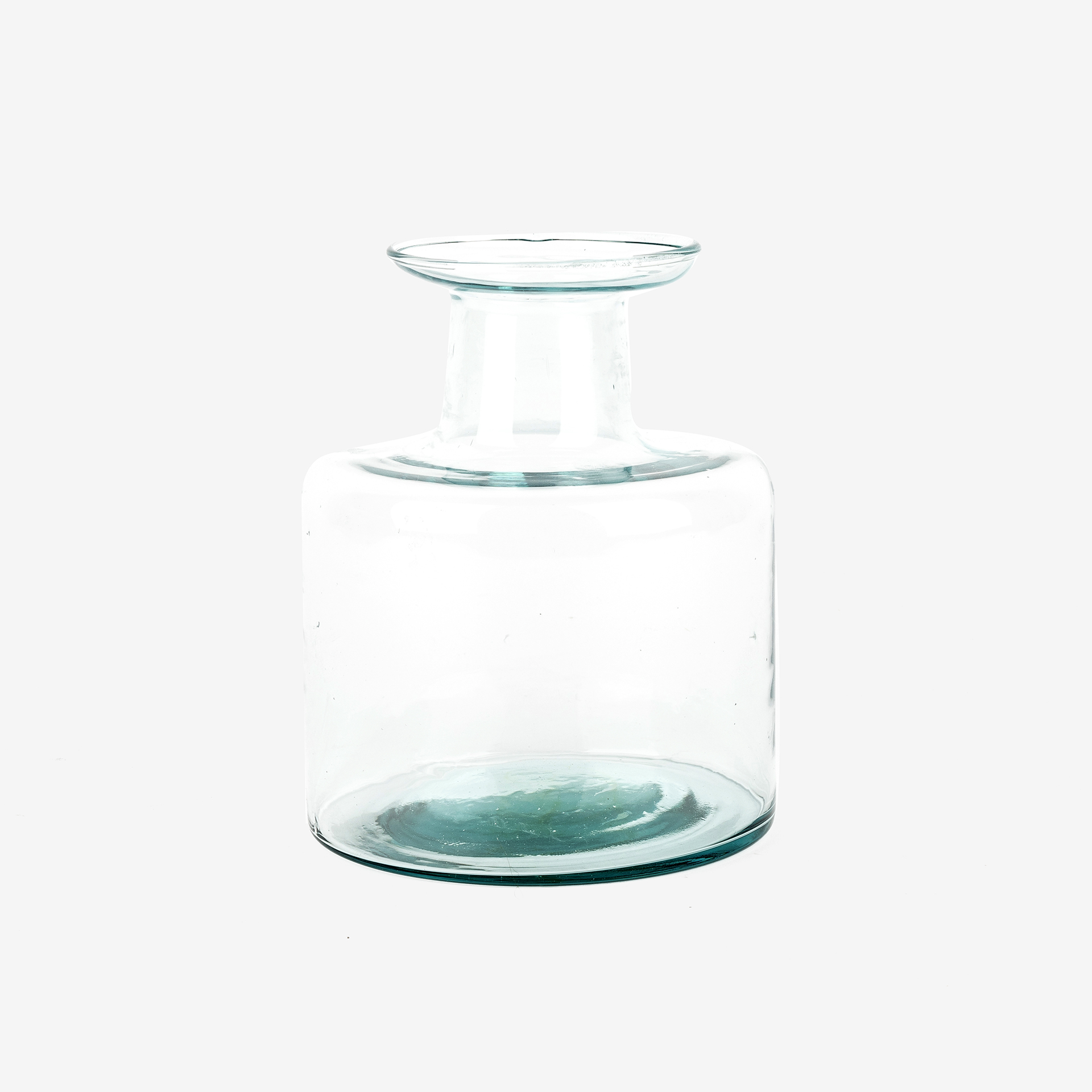 Jarr&oacute;n de vidrio reciclado &Oslash;15x21cm
