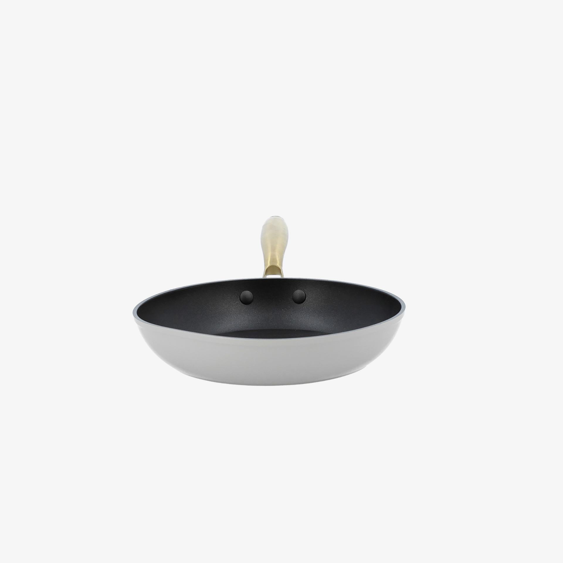 Sart&eacute;n gris claro de aluminio forjado Bruma 24cm