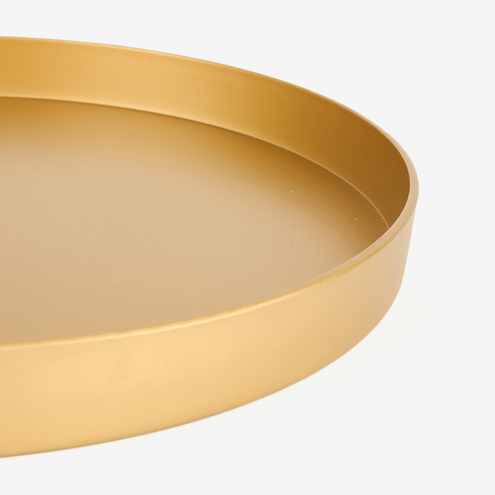 Centro de mesa dorado Ø32x3cm