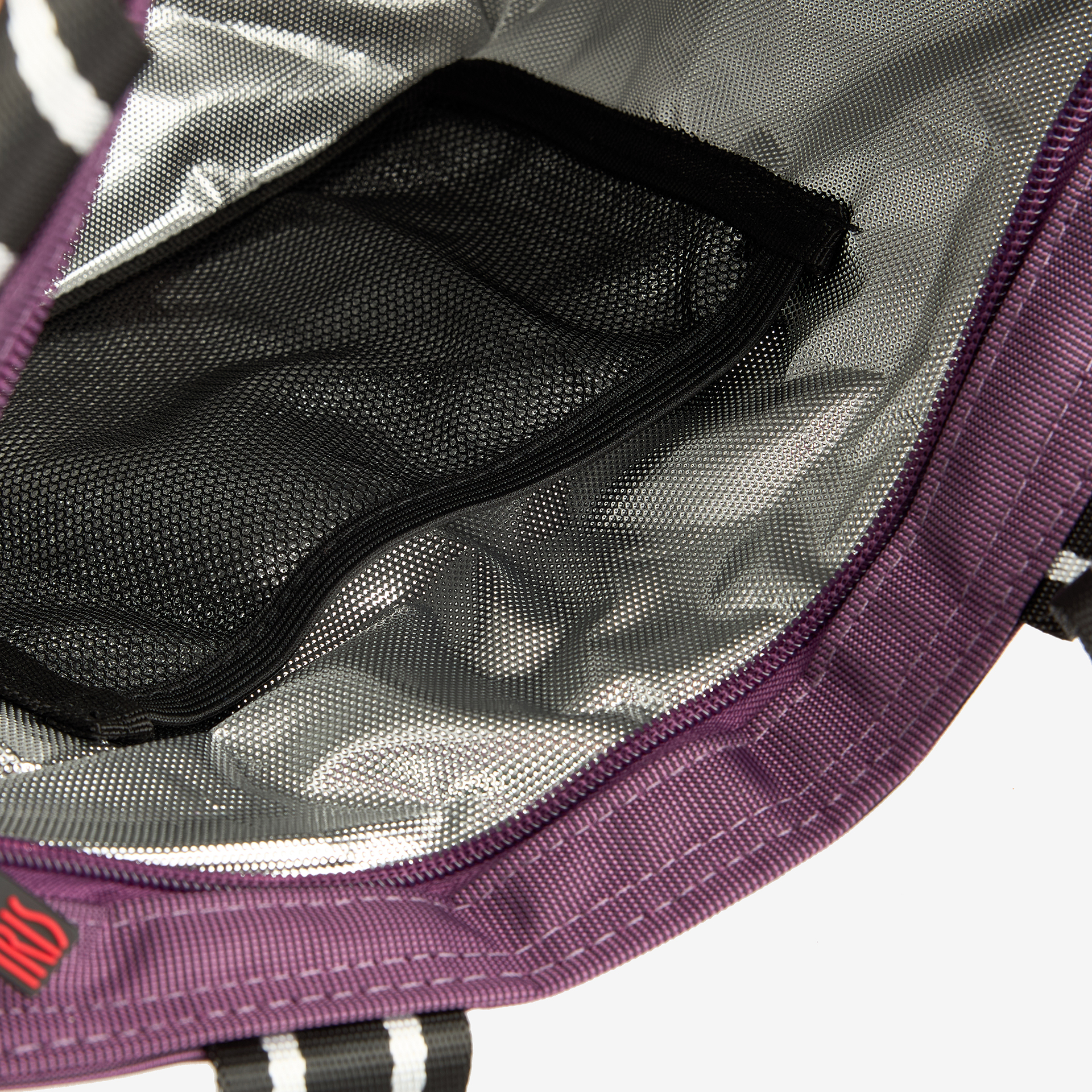 Bolsa lunchbag con asas lila 33x14x23cm 3,7L