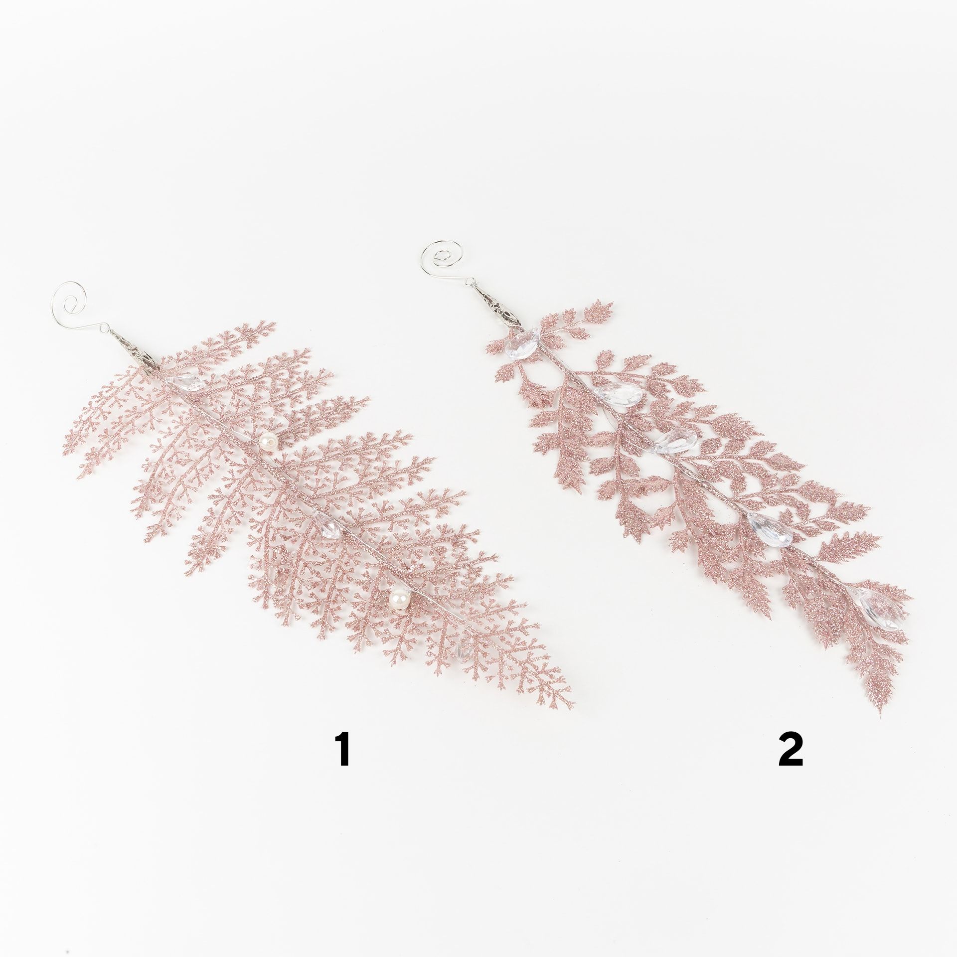 Adorno colgante Piña purpurina Abira 32cm en varios modelos