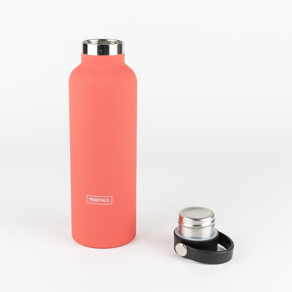 Botella t&eacute;rmica metal suave 75cl en varios colores