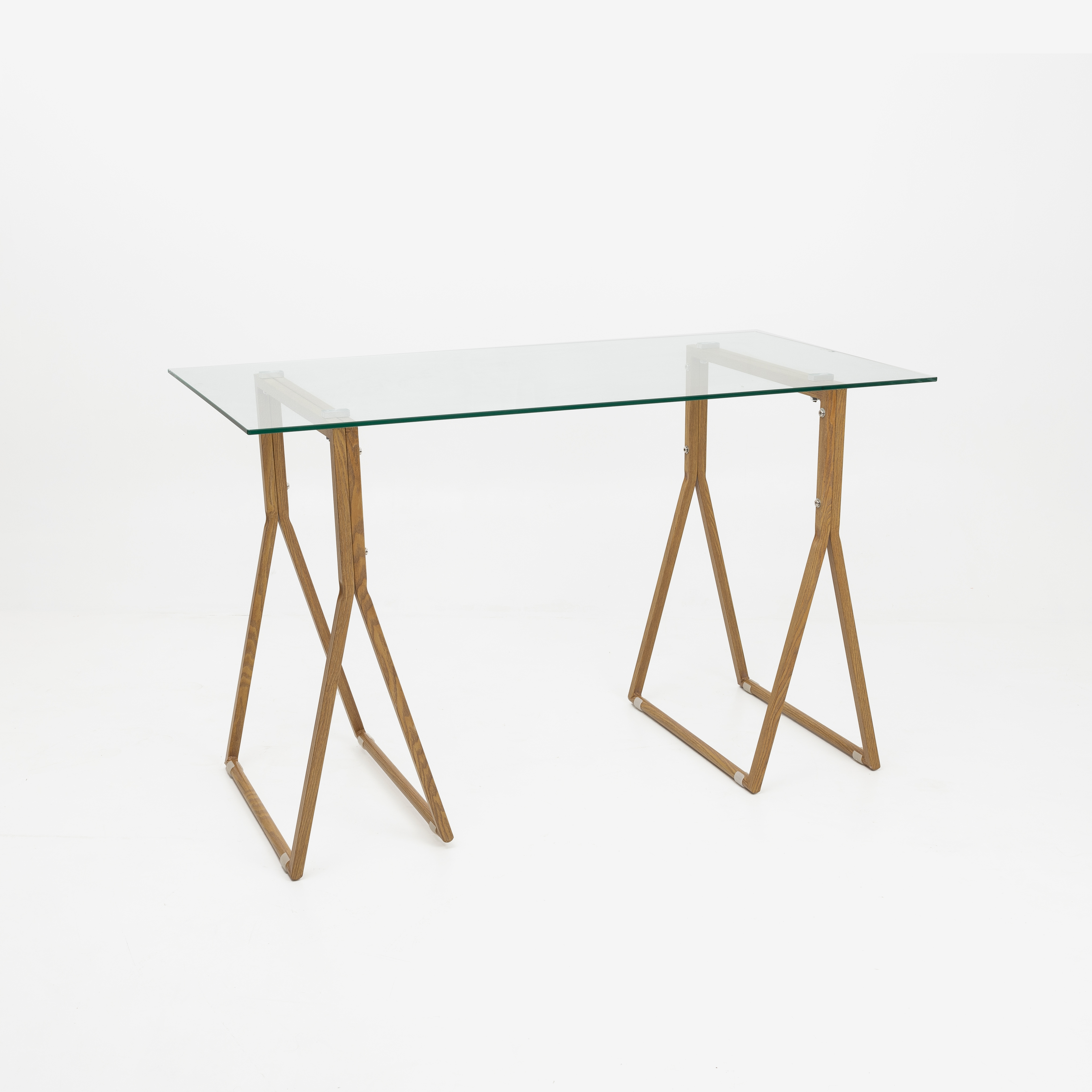 Escritorio de cristal Wood Pattern 120x60x75cm