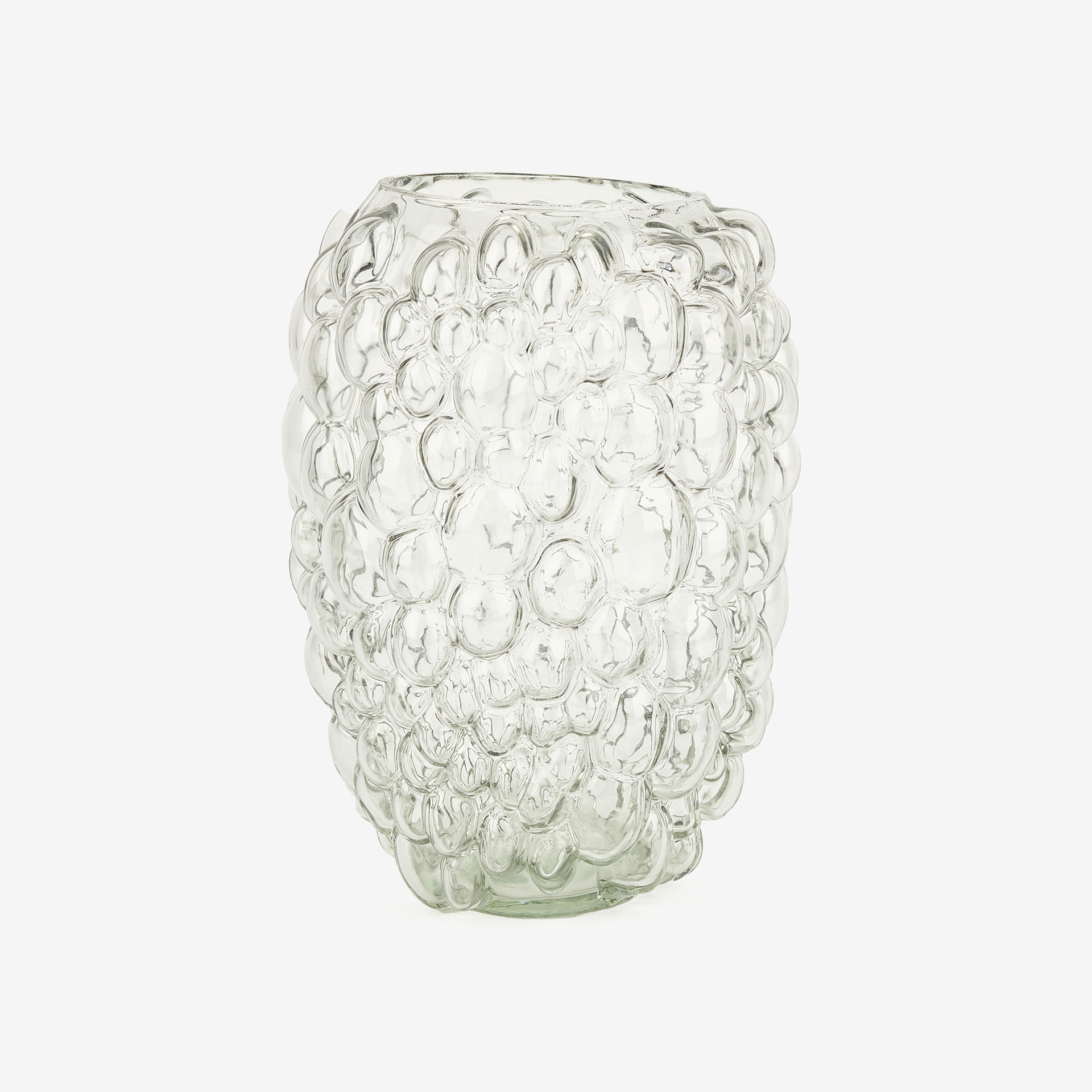 Jarrón de cristal Doria Ø17x24cm