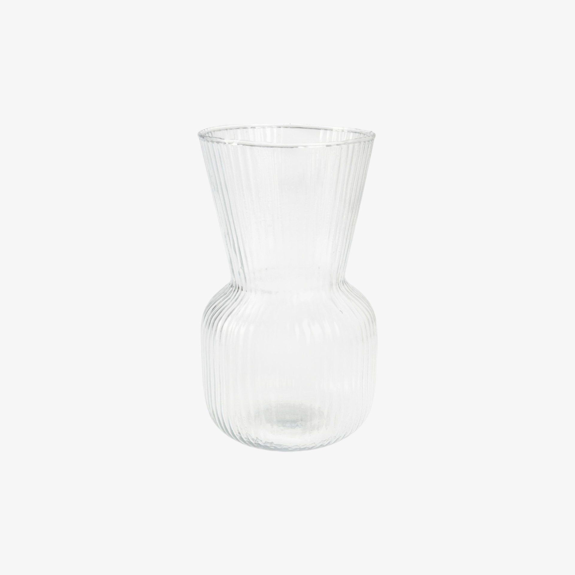 Jarrón de cristal Nasir Ø10x16cm