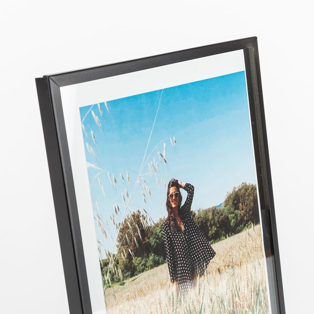 Marco de fotos de metal negro 13x18/15x20cm