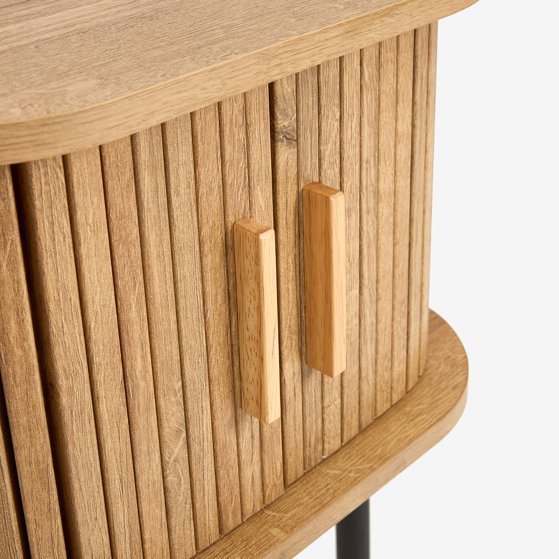 Mesa de noche de madera MDF Valote 40x40x53cm