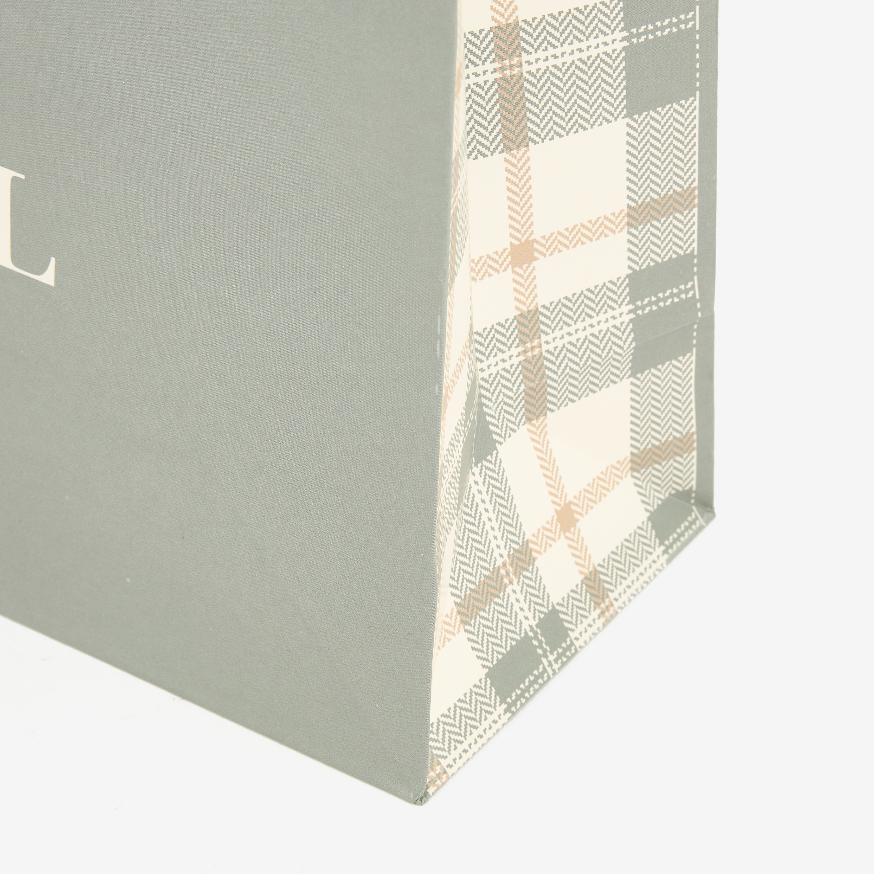 Bolsa de papel para regalo gris Nordic M