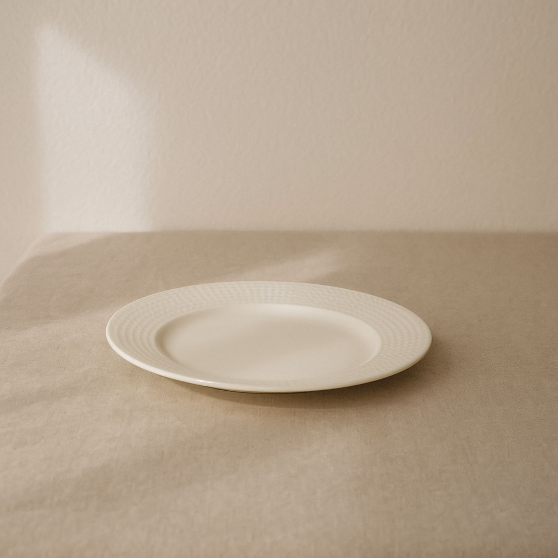 Plato llano de porcelana Golf &Oslash;25,5cm