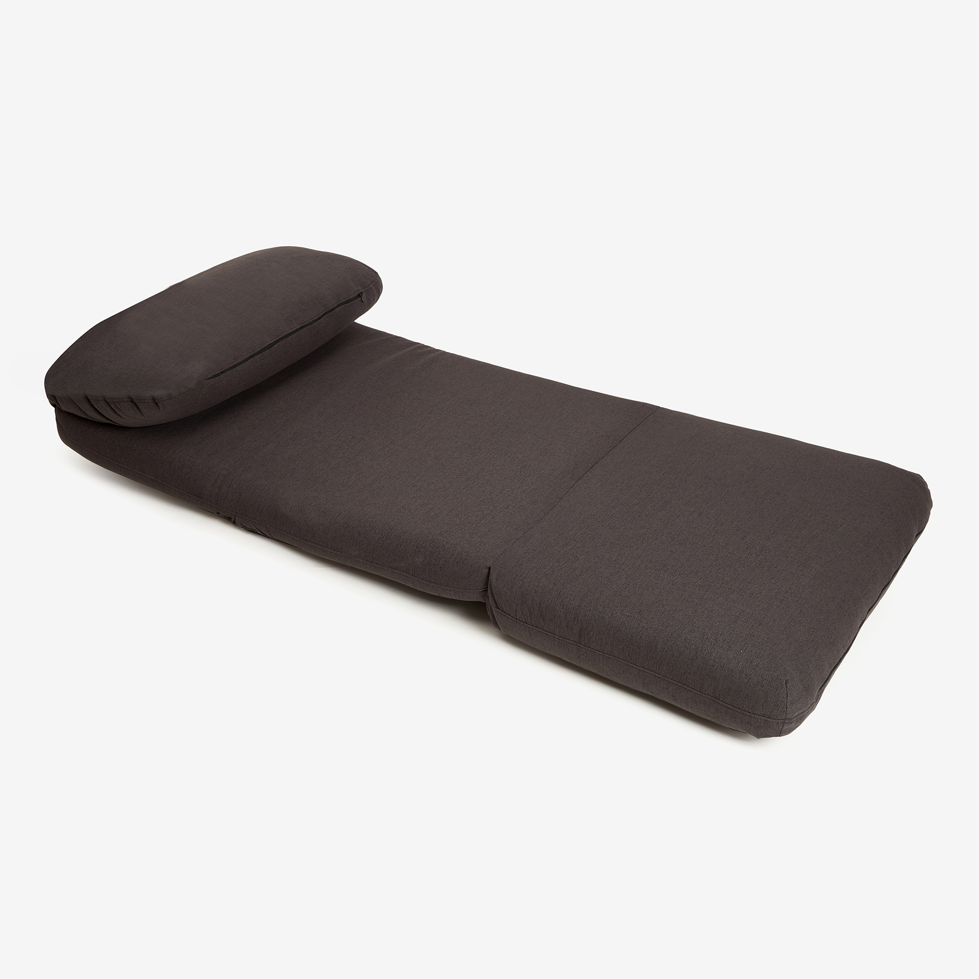 Sofá cama individual gris Ibon 78x82x58cm