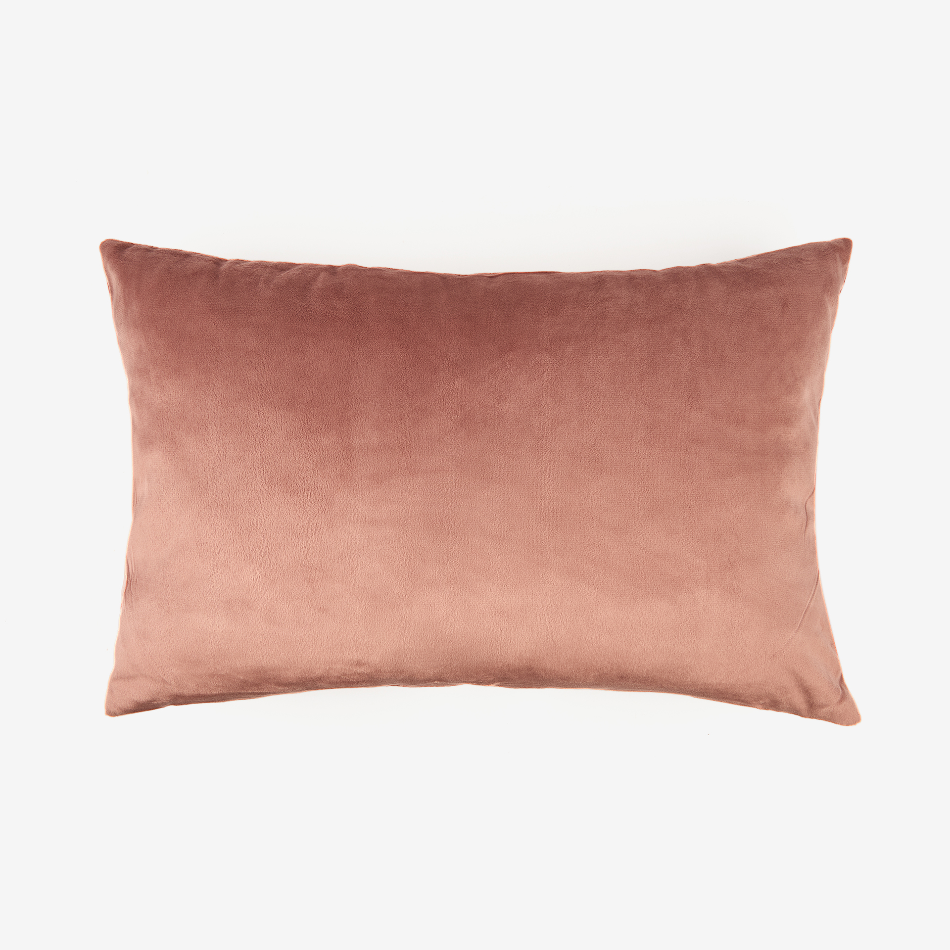Funda de cojín velvet rosa 30x45cm