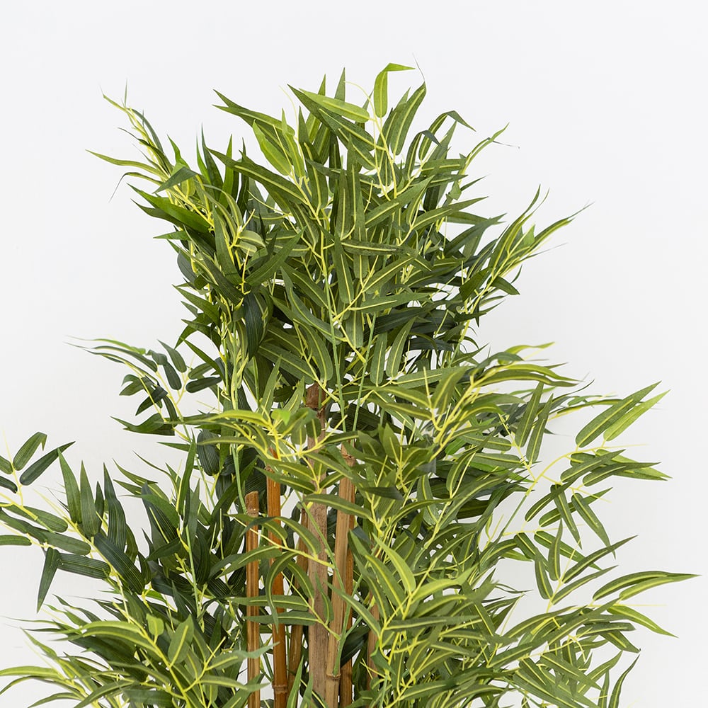 Planta de bambú artificial en maceta 180cm