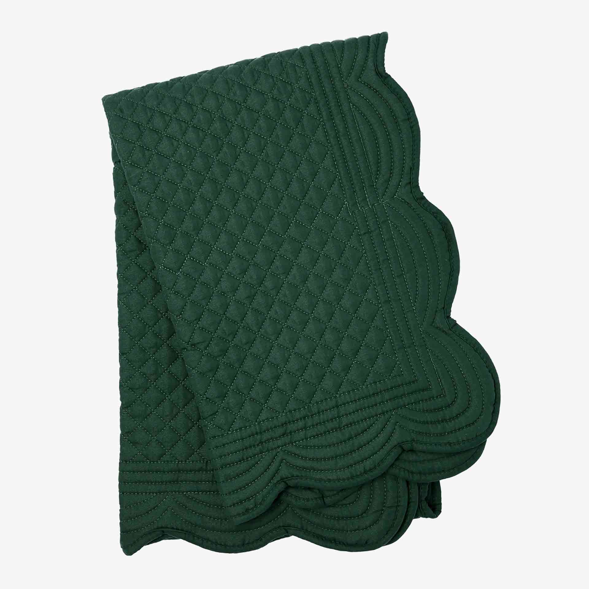 Camino de mesa verde Musgo 50x160cm 