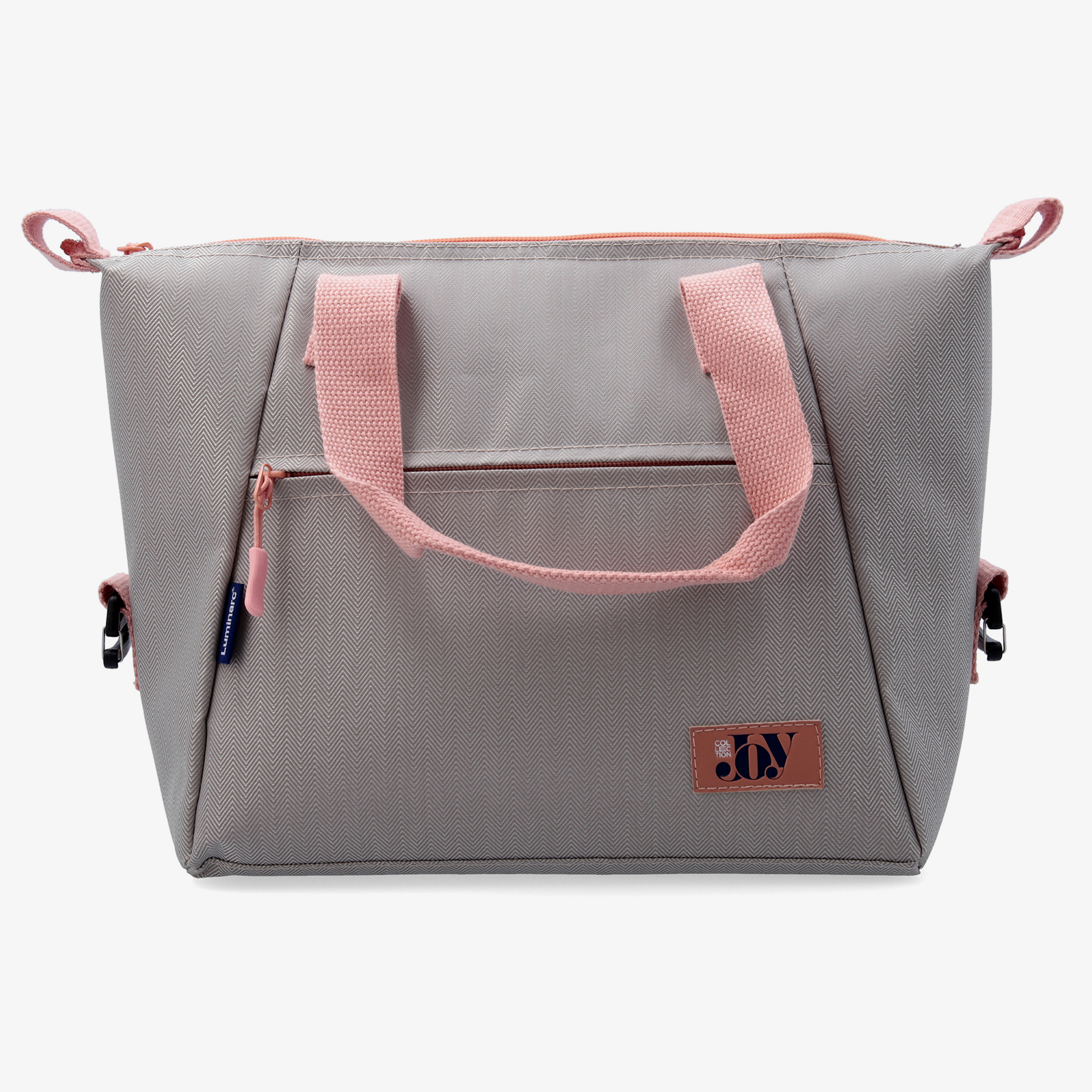 Bolsa t&eacute;rmica naranja de poli&eacute;ster Joy 28x14x26cm