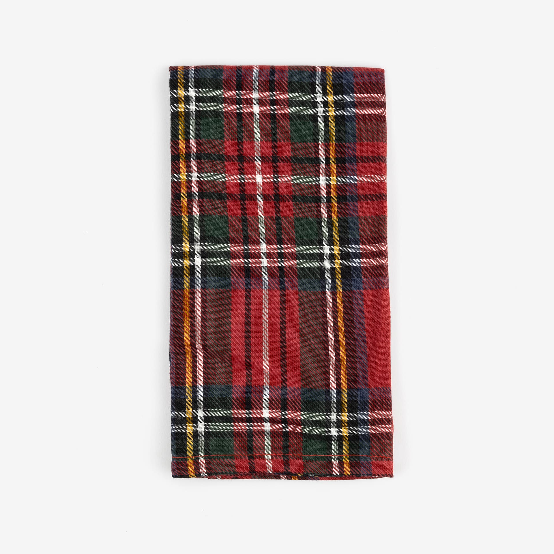 Servilleta roja Tartán 45x45cm