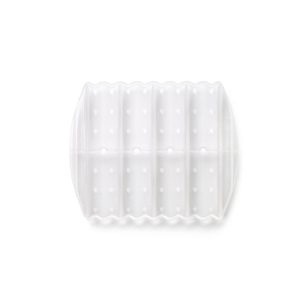 Estuche de vapor 3-4 pers. rojo con bandeja Lékué