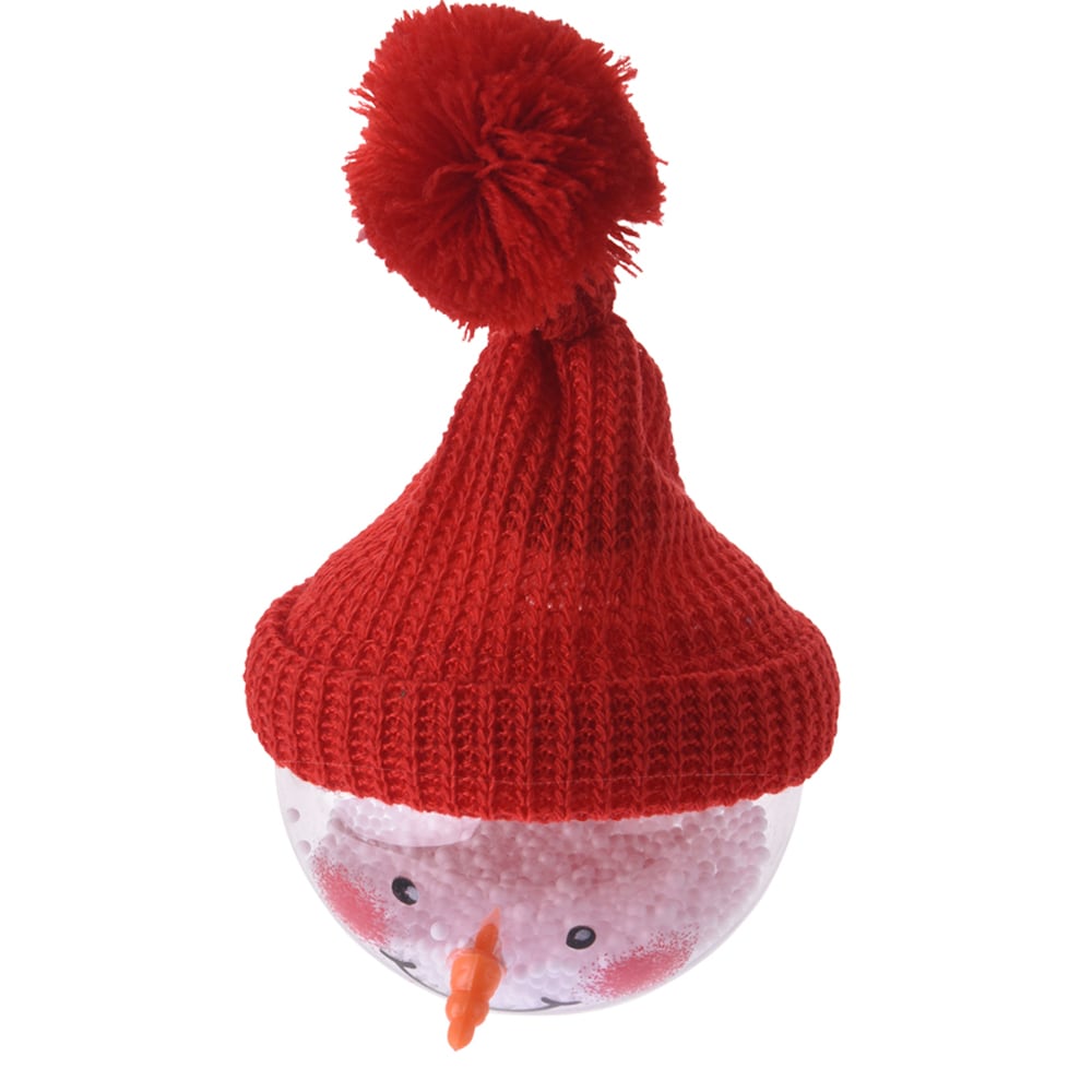Bola decorativa muñeco nieve Ø8cm varios modelos