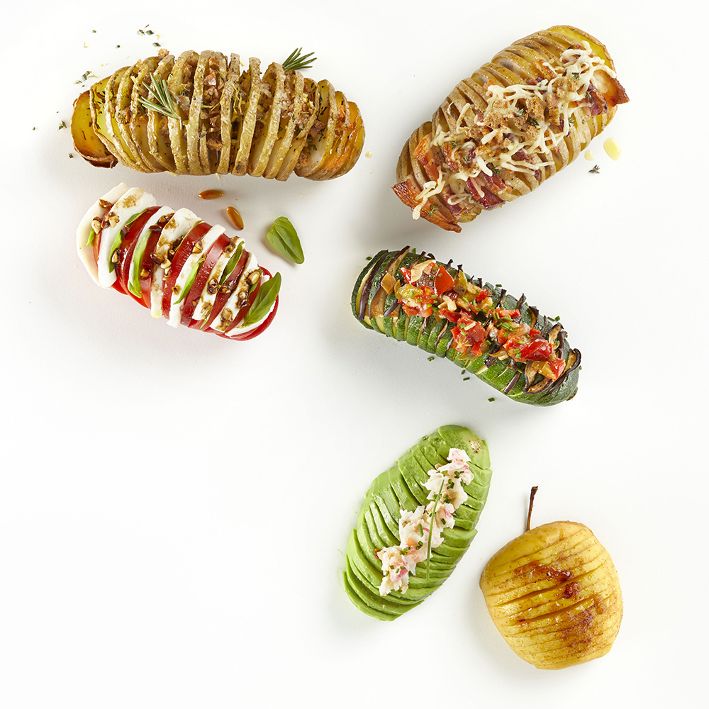 Cortador de verduras Hasselback - L&eacute;ku&eacute;