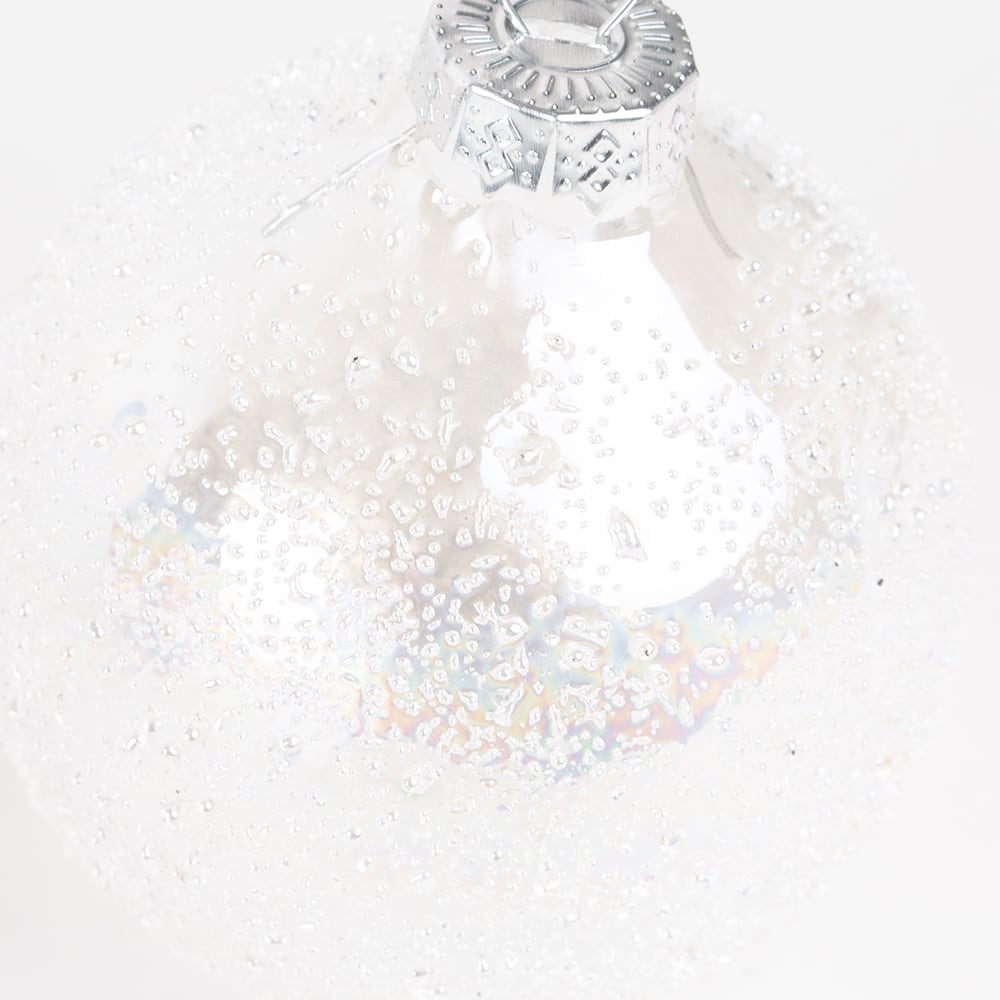 Bola decorativa de cristal Ø8cm en varios colores