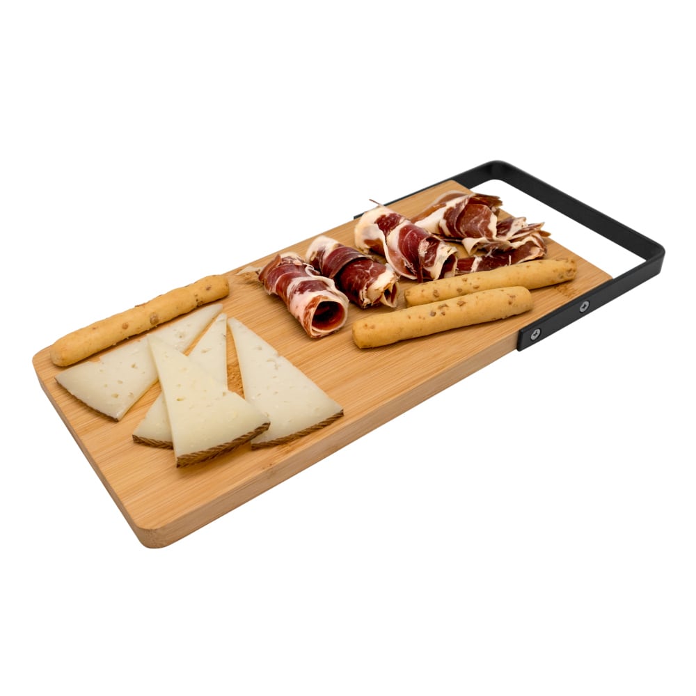 Bandeja para aperitivos bambú 35x14cm