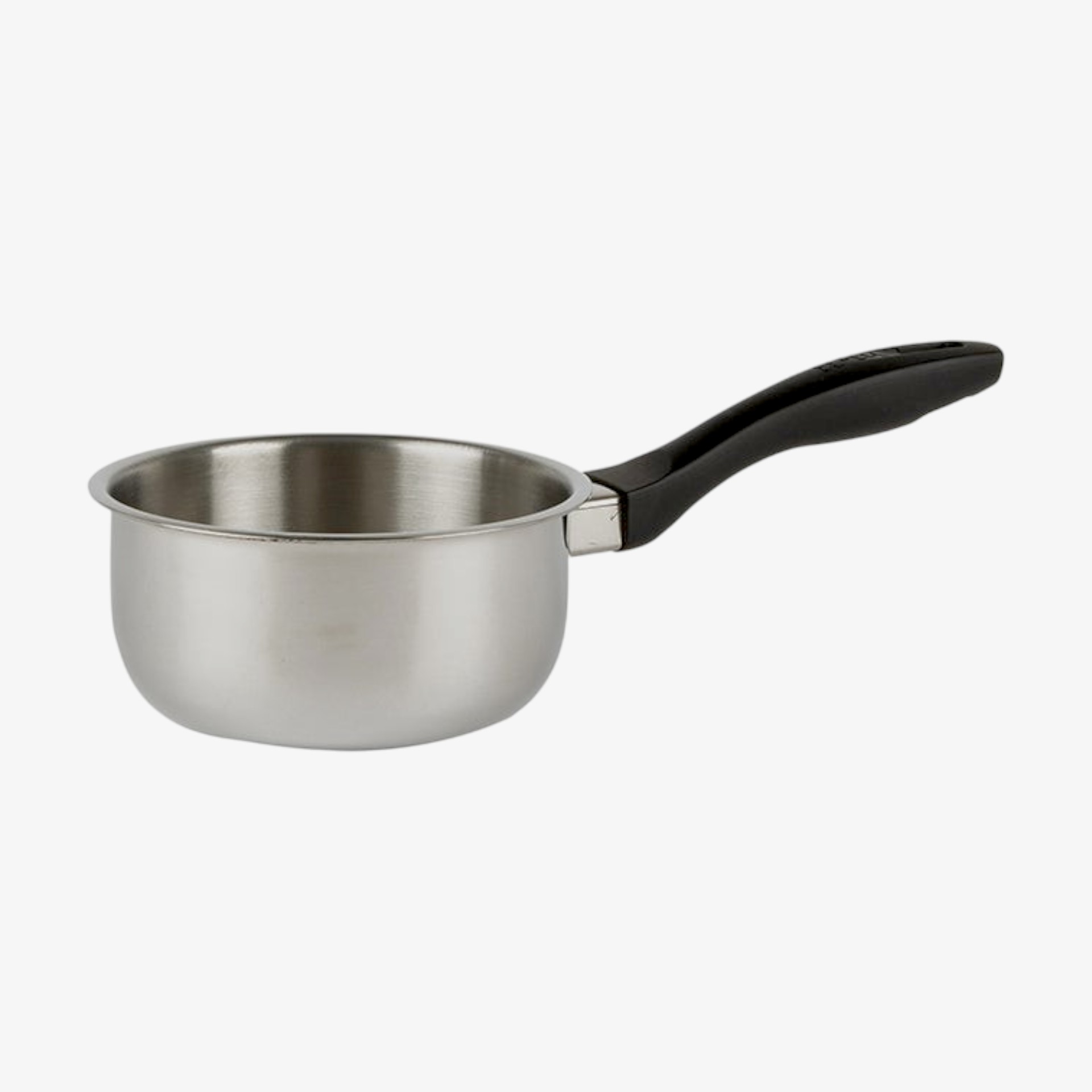 Cazo de acero inoxidable apto para inducción Ø14cm - 1L - Ibili