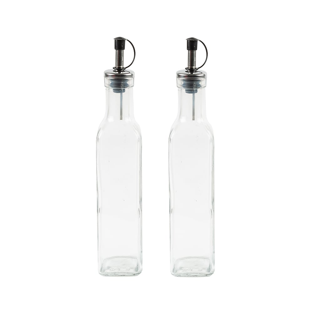 Conjunto de aceitera y vinagrera de cristal Eider 30cl