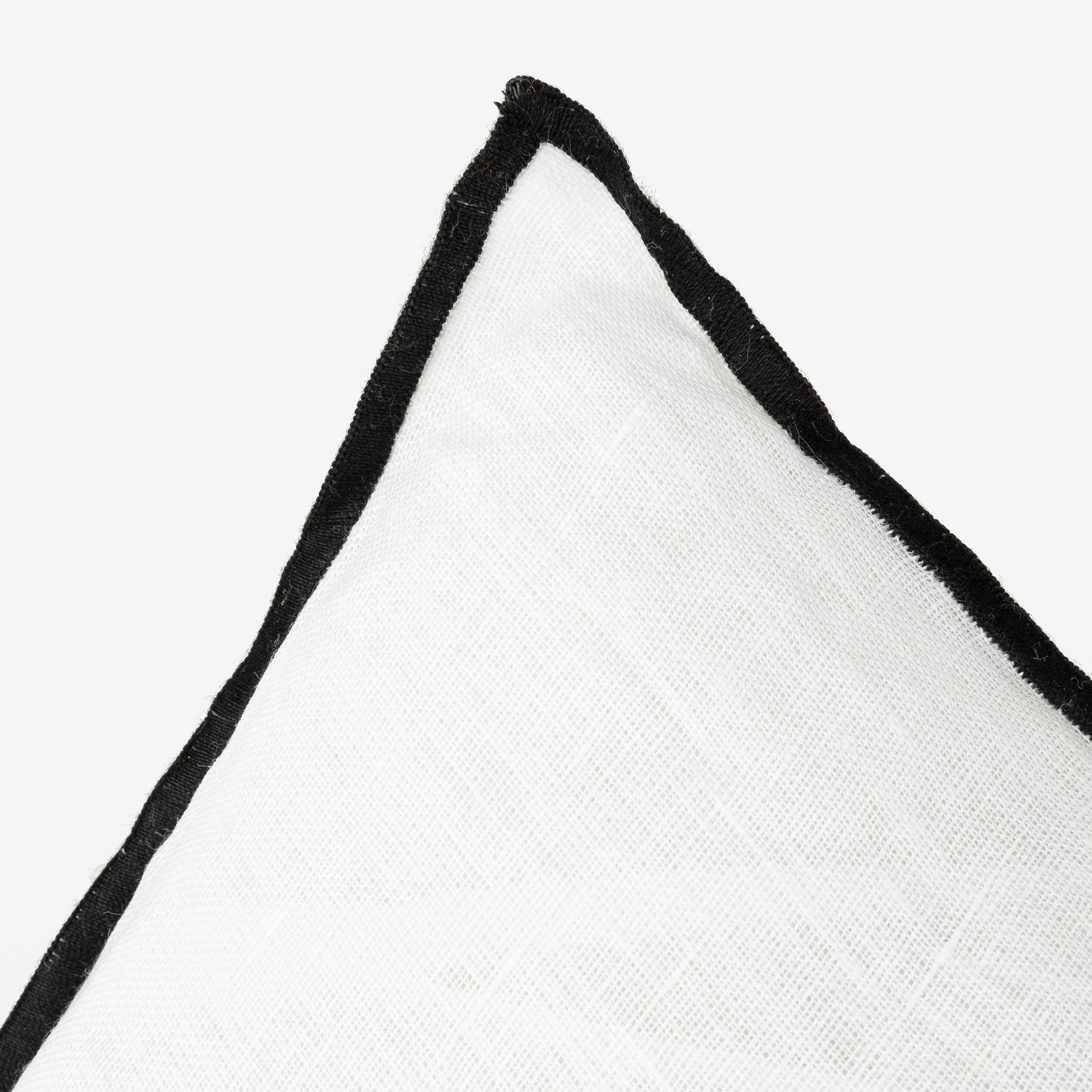 Coj&iacute;n de algod&oacute;n blanco Elijah 40x40cm