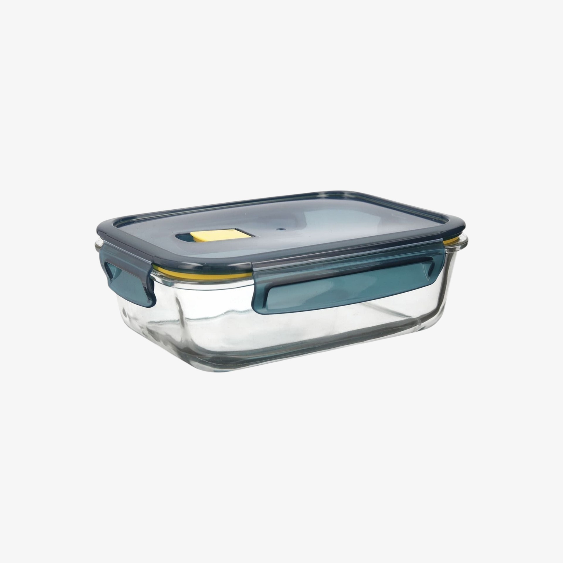 Táper de borosilicato rectangular hermético Topaz 21x16x7cm - 104cl