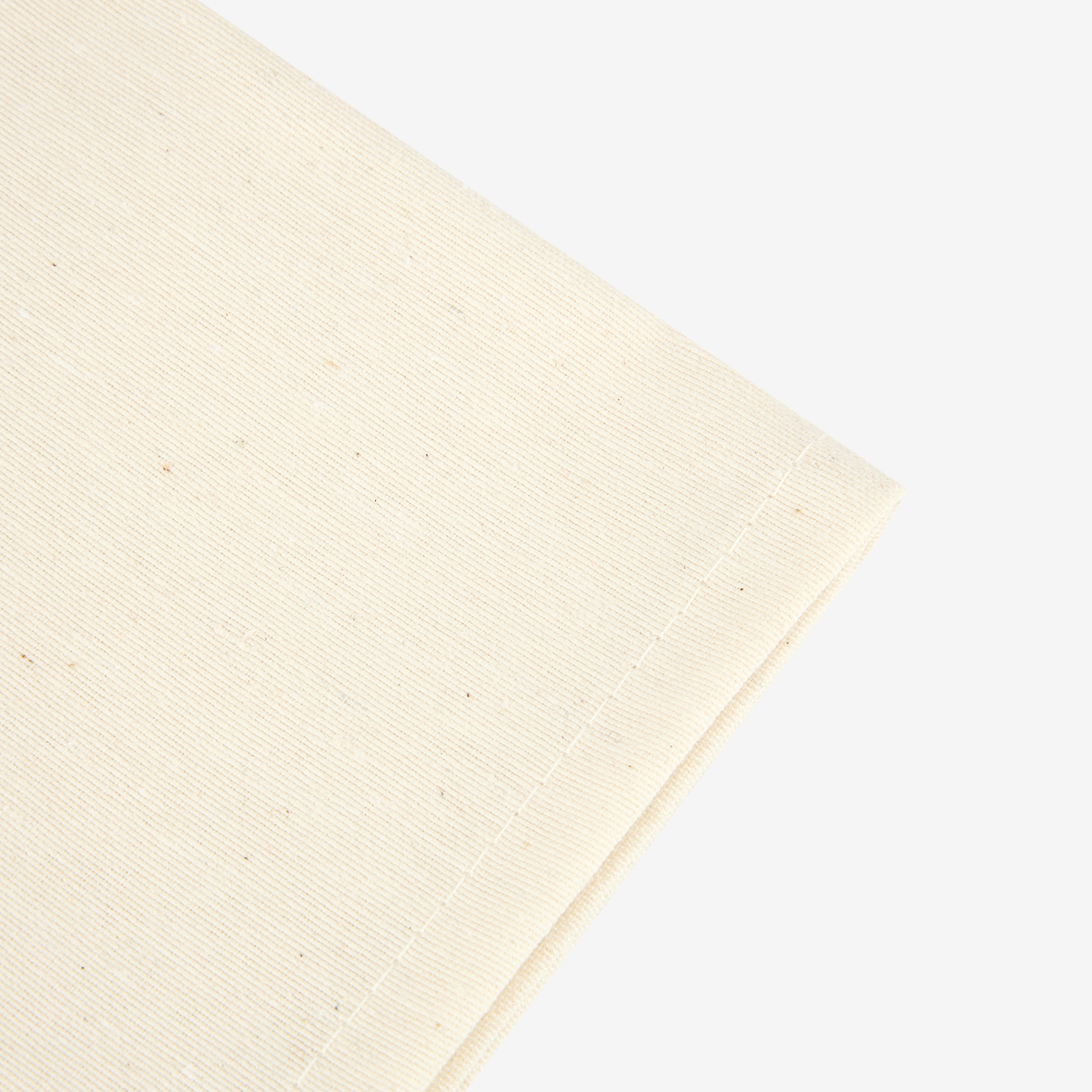 Set 2 servilletas de algodón y poliéster beige Faura 45x45cm