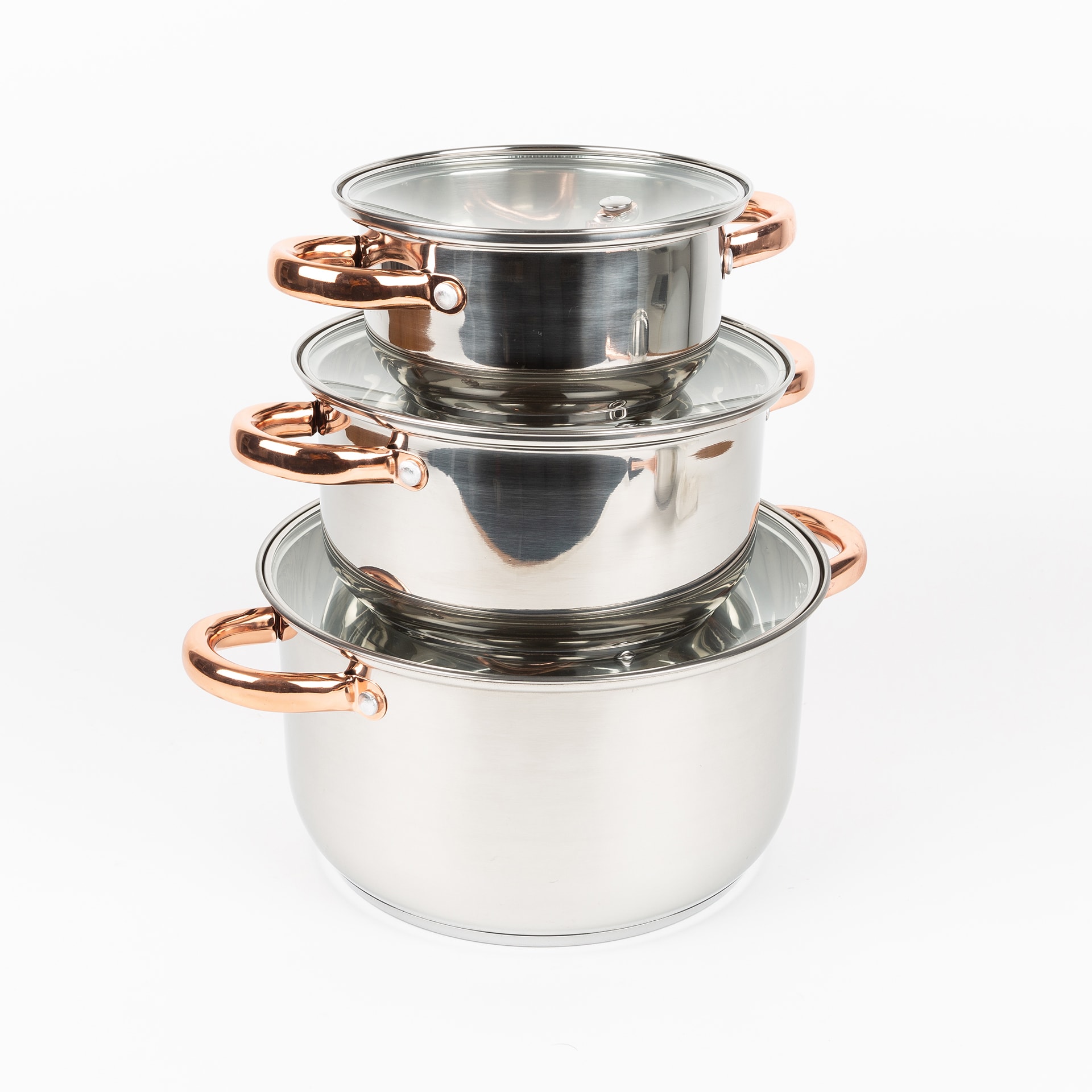 Bater&iacute;a de cocina de acero inoxidable Fred 4 piezas