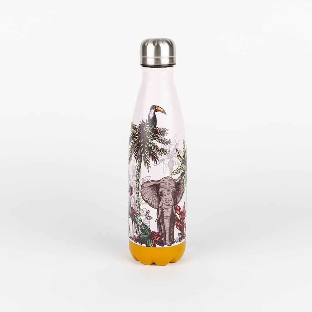 Botella de acero inoxidable Jungle en varios estampados 500cl