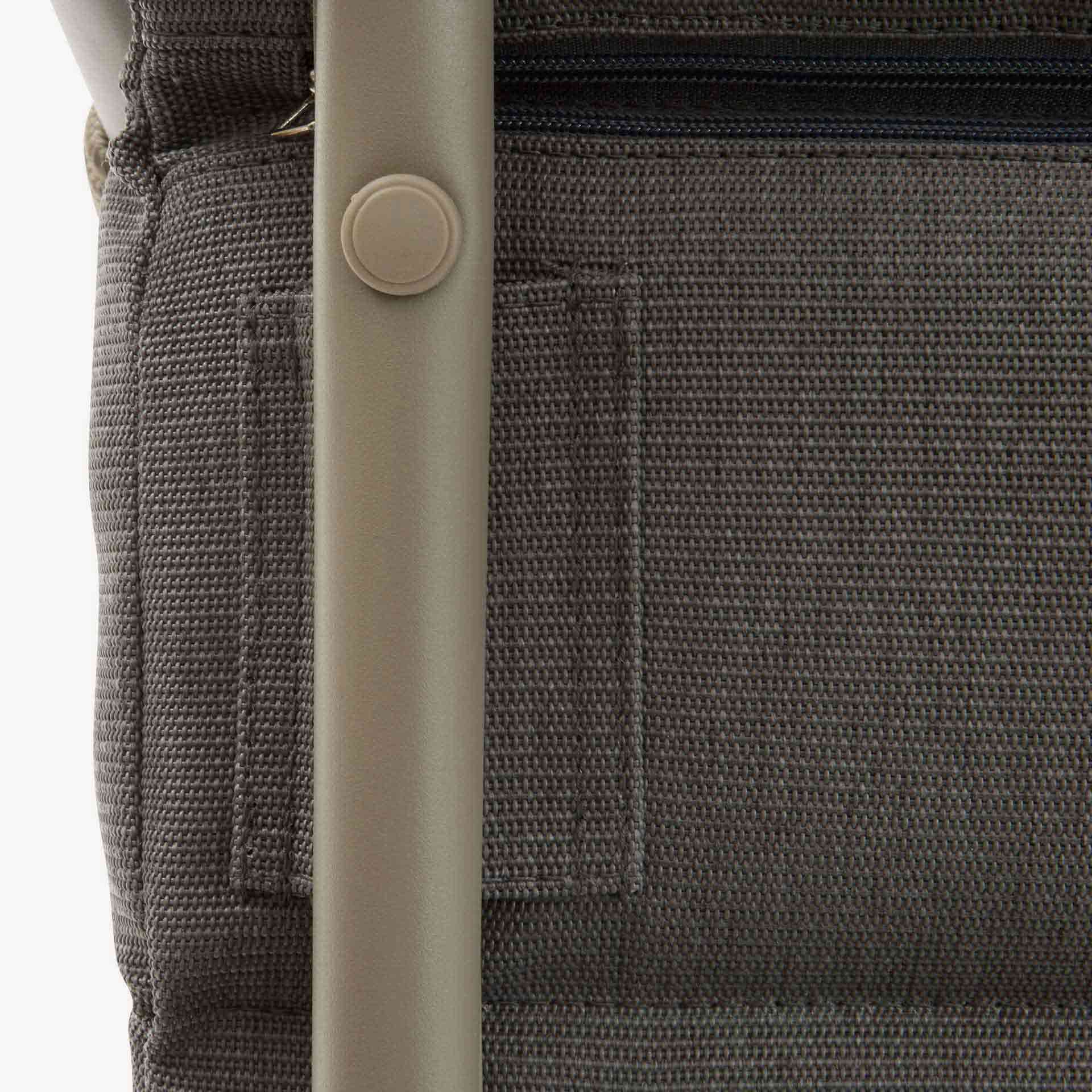 Conjunto de jard&iacute;n para 4 personas de acero cafe Solani