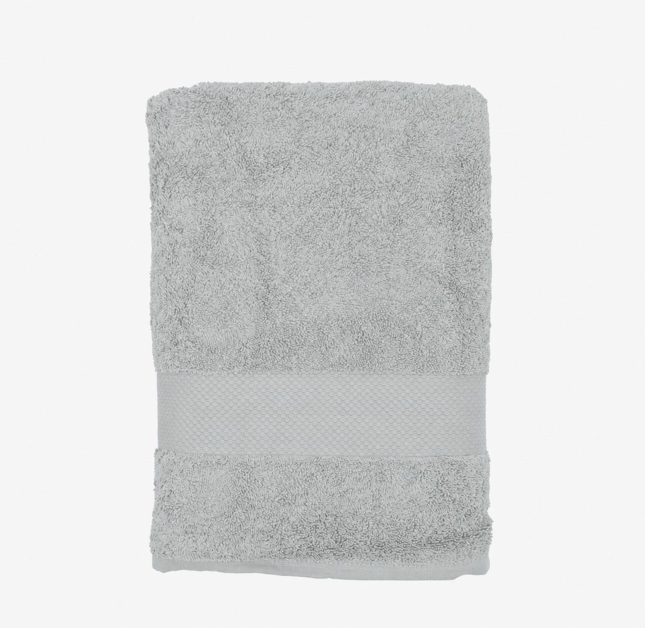 Toalla de ducha de algod&oacute;n 100% gris Armon&iacute;a 70x140cm - 500 g/m&sup2;
