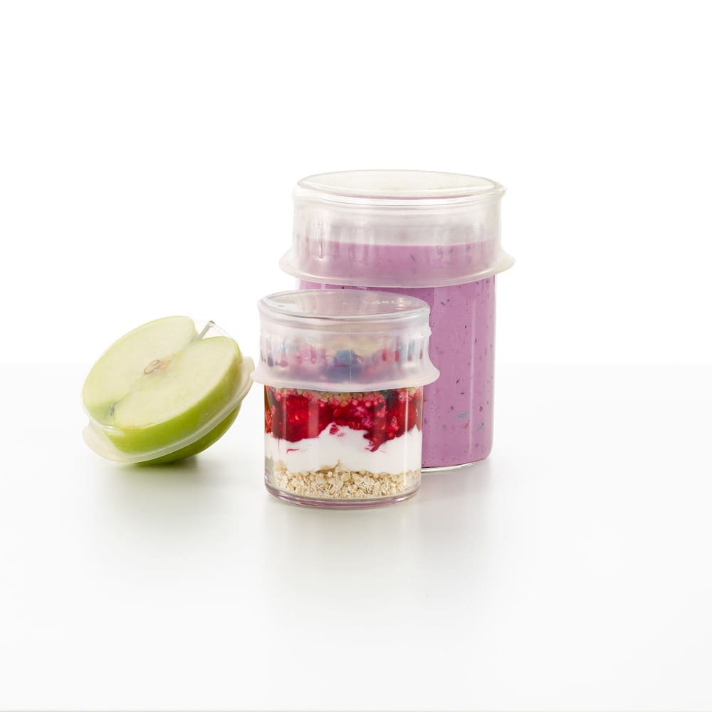 Set de 2 tapas extensibles Ø8cm Lékué