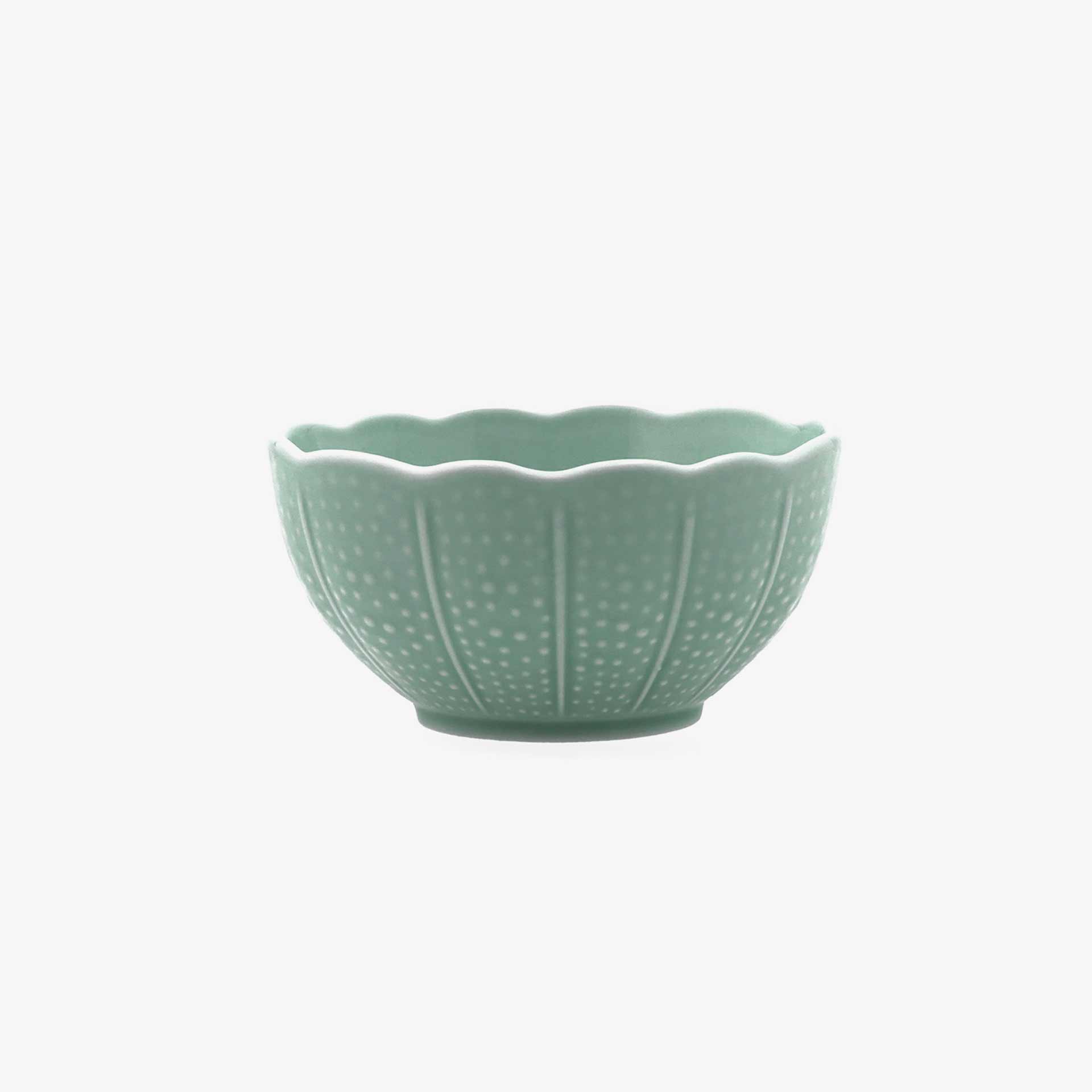 Bol de porcelana verde Aura Stela &Oslash;12x5cm